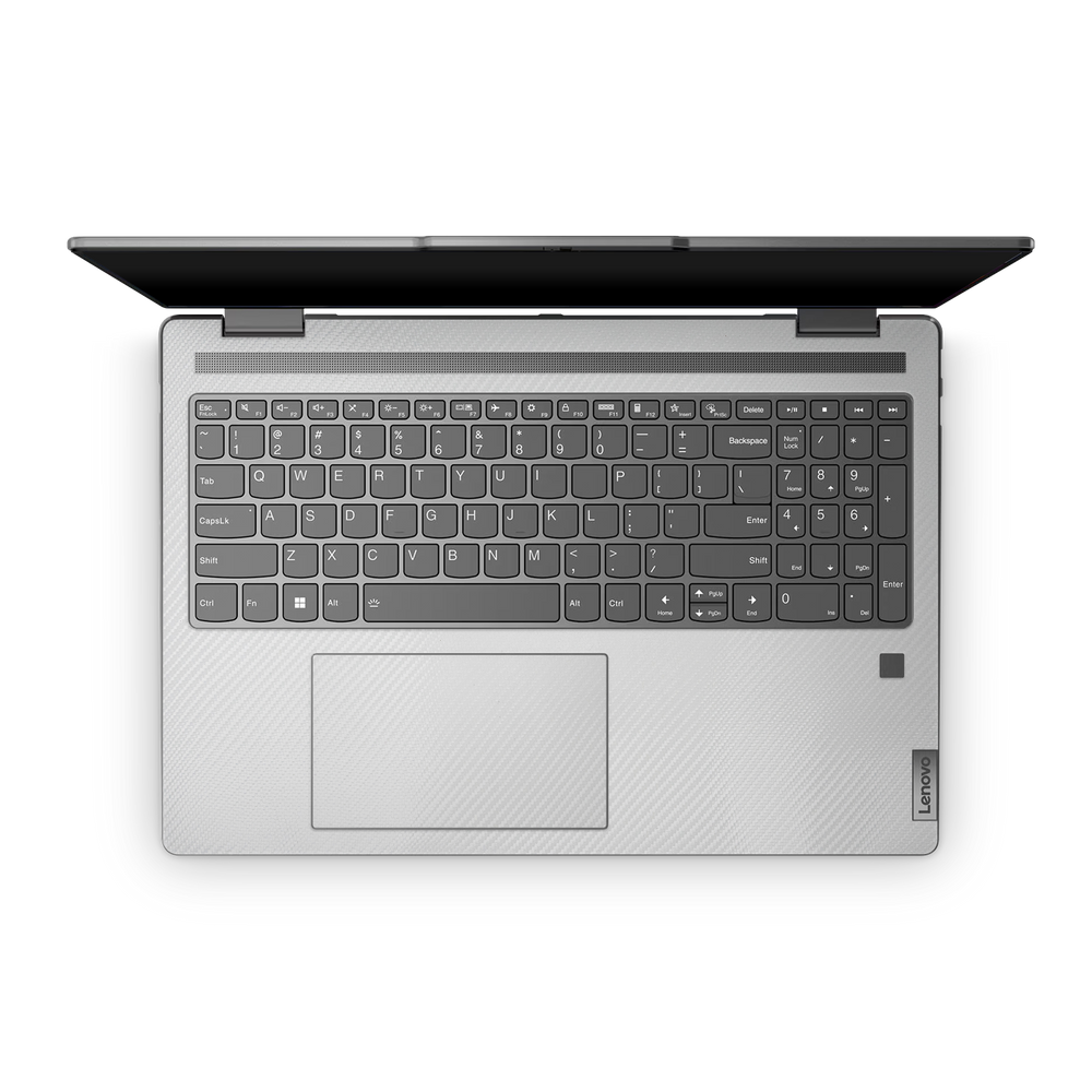 Lenovo Yoga 7I 16 2023 Professional Interior White Carbon Fiber Skin Wrap Cover