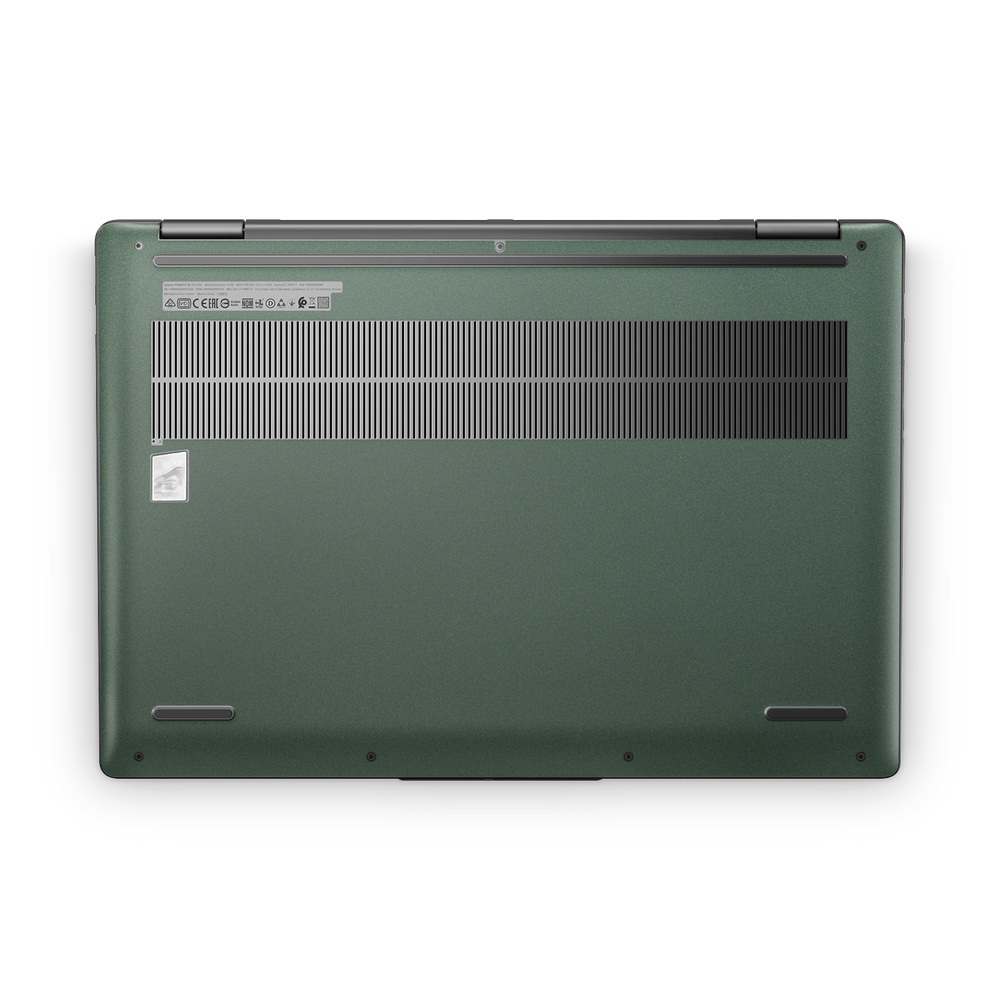 Lenovo Yoga 7i 16" 2024 Professional Bottom Matte Green Metallic Skin Wrap Cover