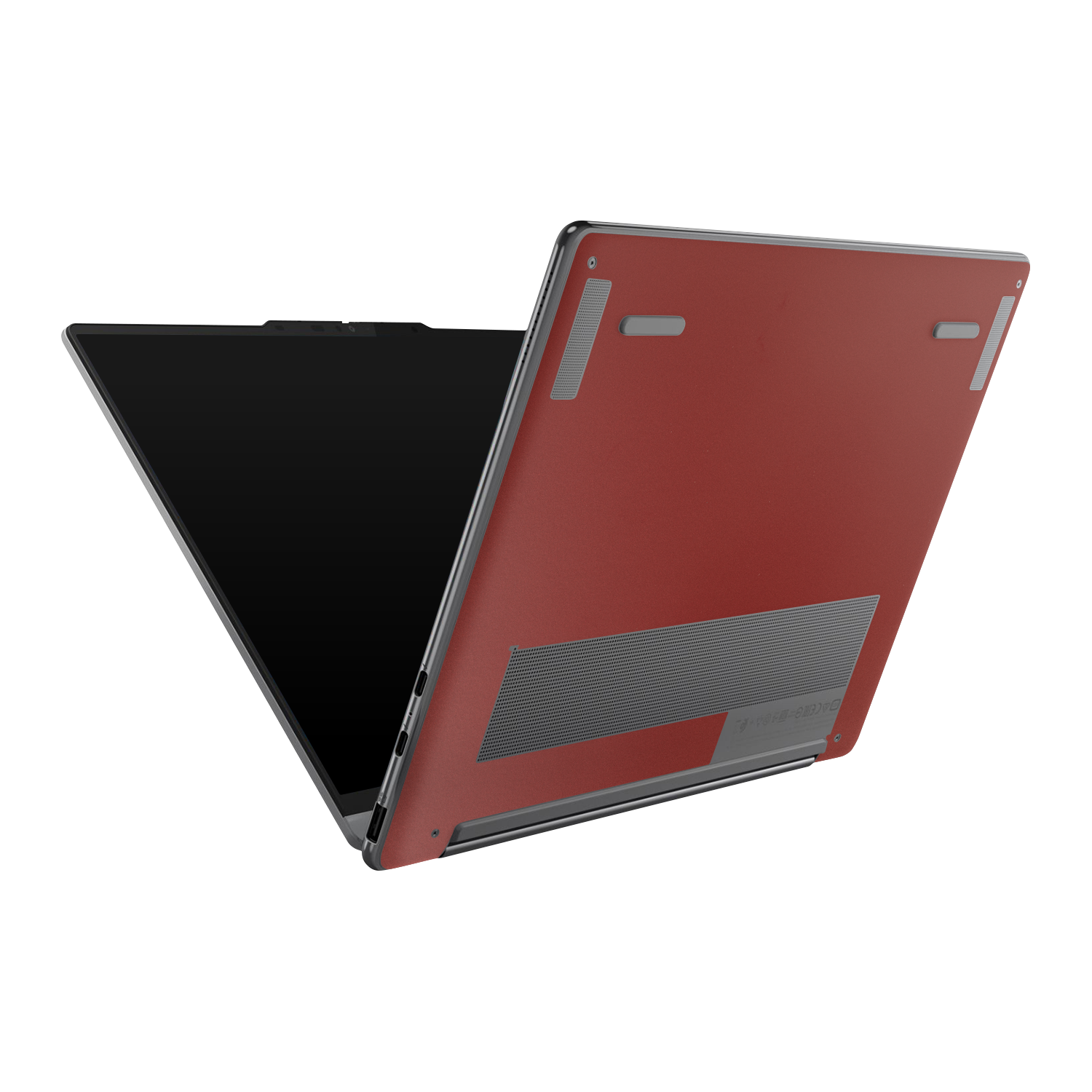 Lenovo Yoga 9 Aura 2025 Professional Bottom Vampire Red Skin Wrap Cover