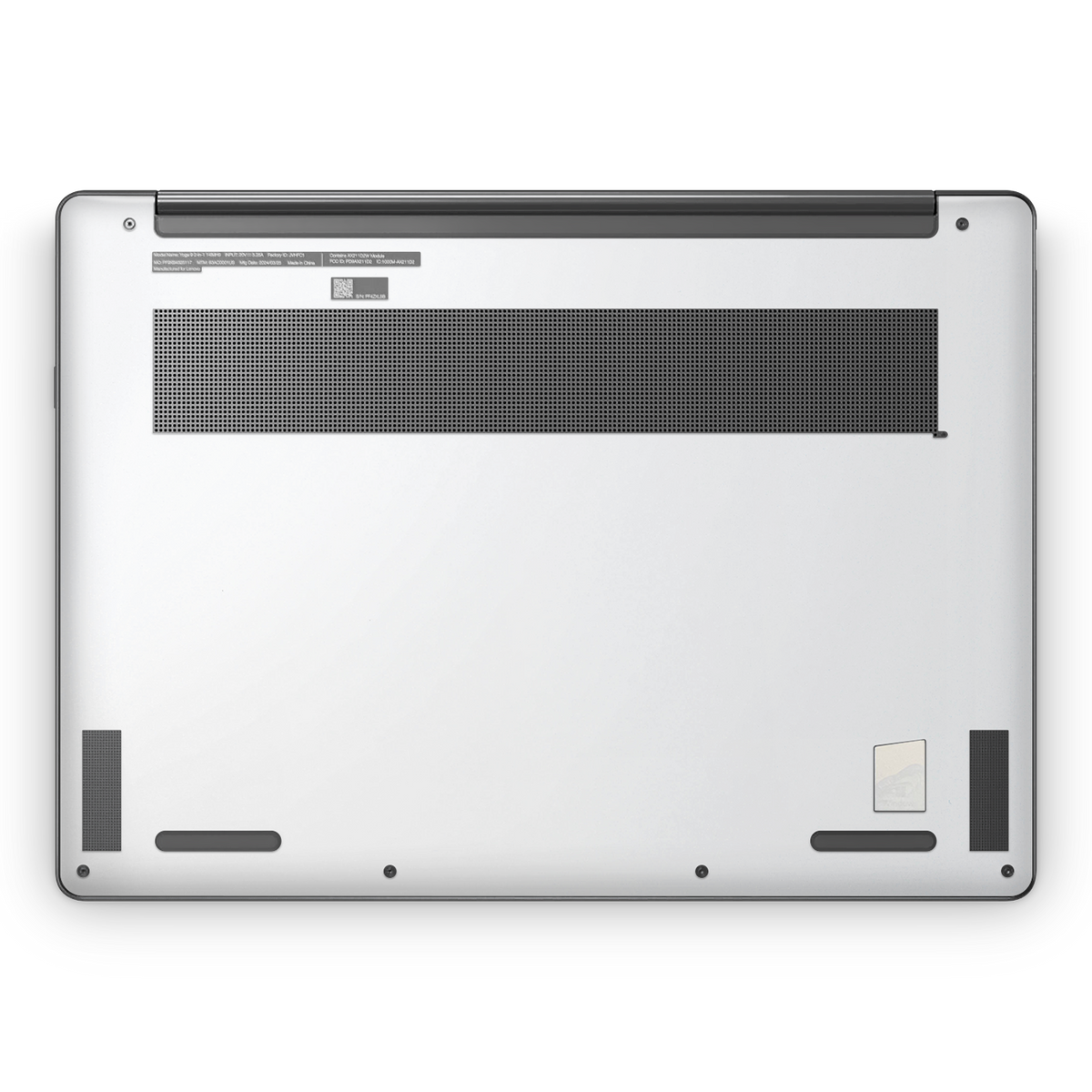 Lenovo Yoga 9I 14 2023 Premium Bottom Frosty Vanilla Skin Wrap Cover