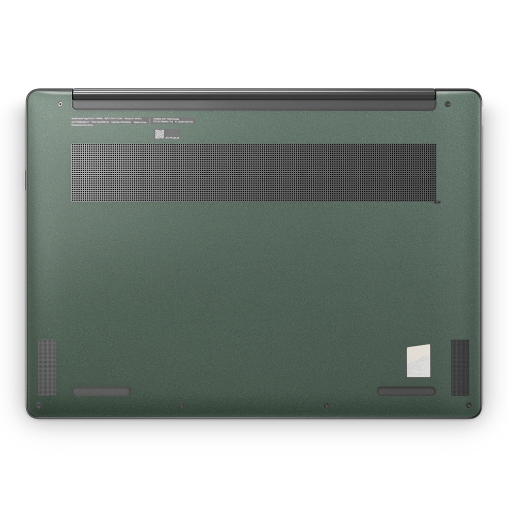Lenovo Yoga 9i 14" 2023 Premium Bottom Matte Green Metallic Skin Wrap Cover