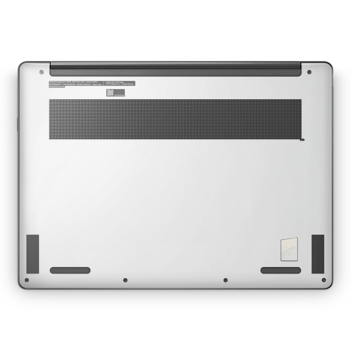 Lenovo Yoga 9I 14 2023 Premium Bottom Satin White Skin Wrap Cover