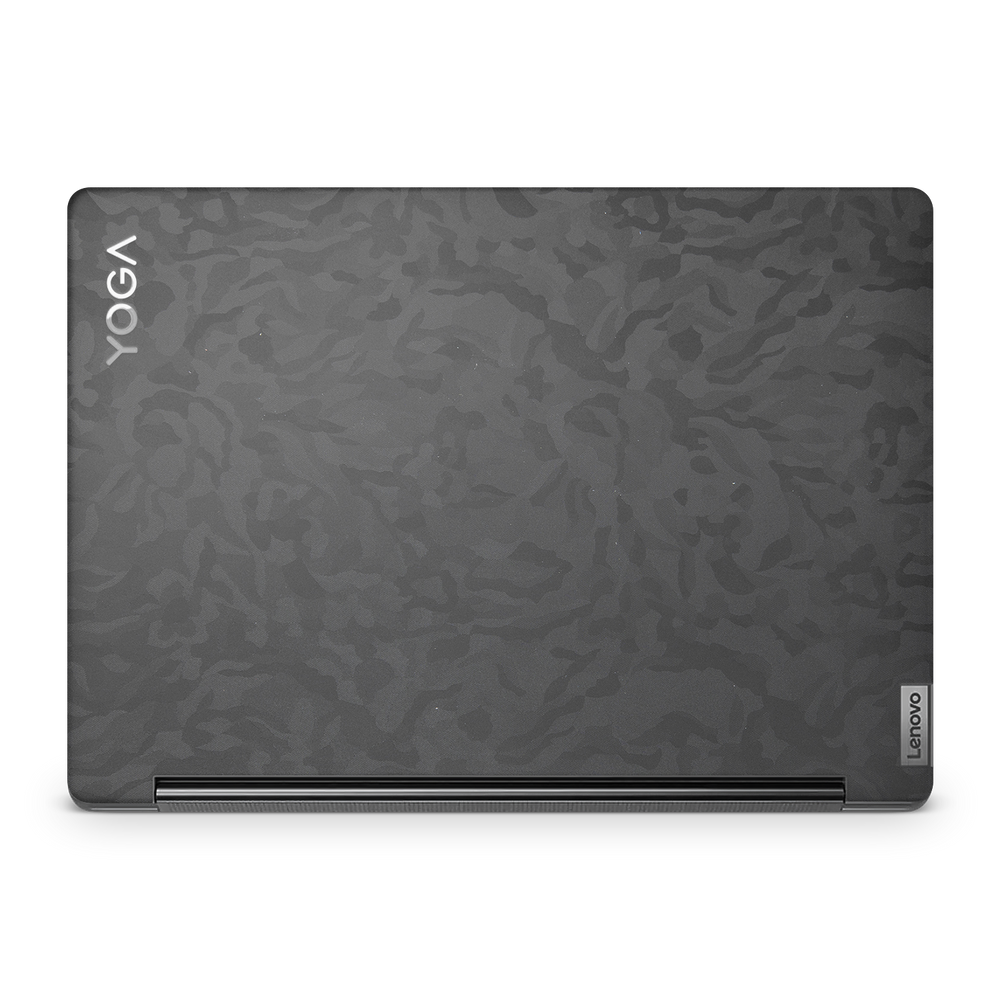 Lenovo Yoga 9I 14 2023 Premium Essentials Black Camo Skin Wrap Cover