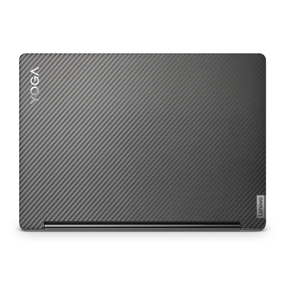Lenovo Yoga 9I 14 2023 Premium Essentials Black Carbon Fiber Skin Wrap Cover