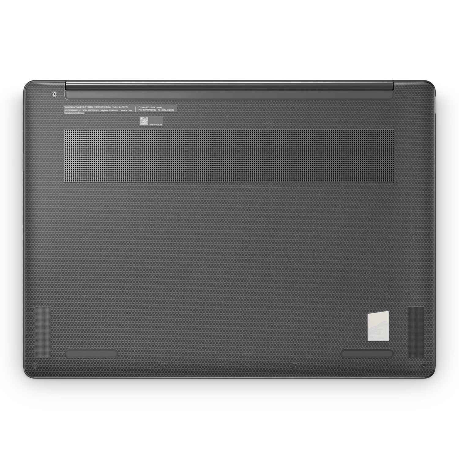 Lenovo Yoga 9I 14 2023 Professional Bottom Black Matrix Skin Wrap Cover