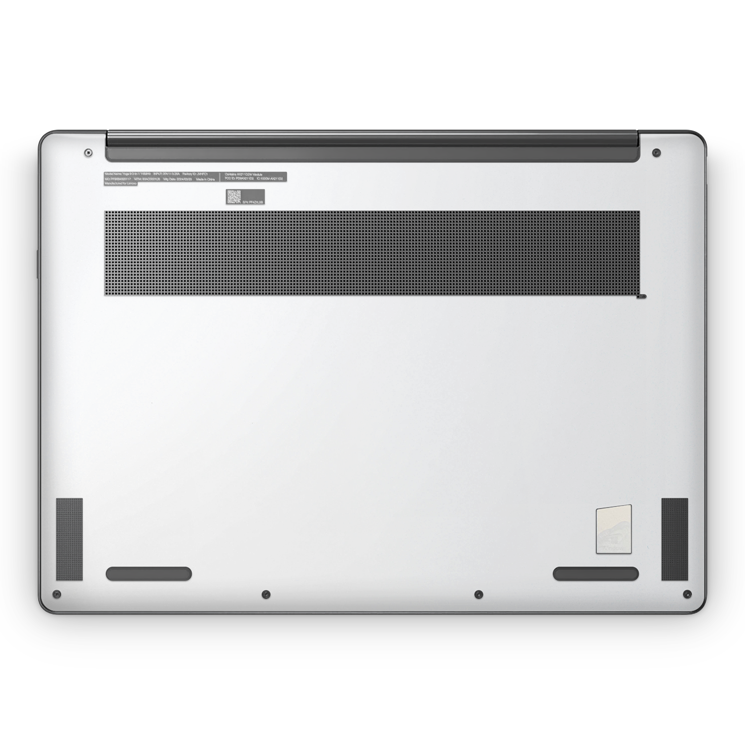 Lenovo Yoga 9I 14 2023 Professional Bottom Frosty Vanilla Skin Wrap Cover