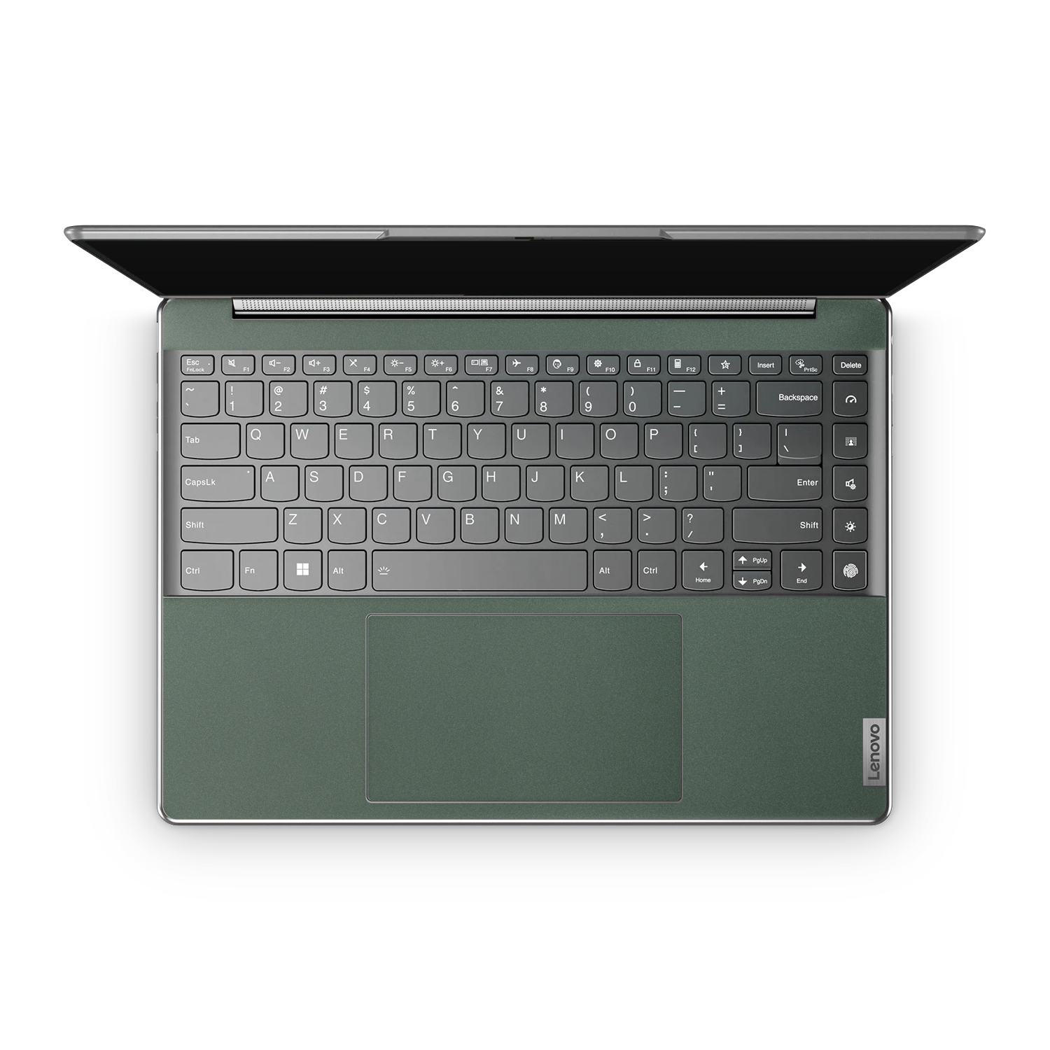 Lenovo Yoga 9i 14" 2023 Professional Interior Matte Green Metallic Skin Wrap Cover