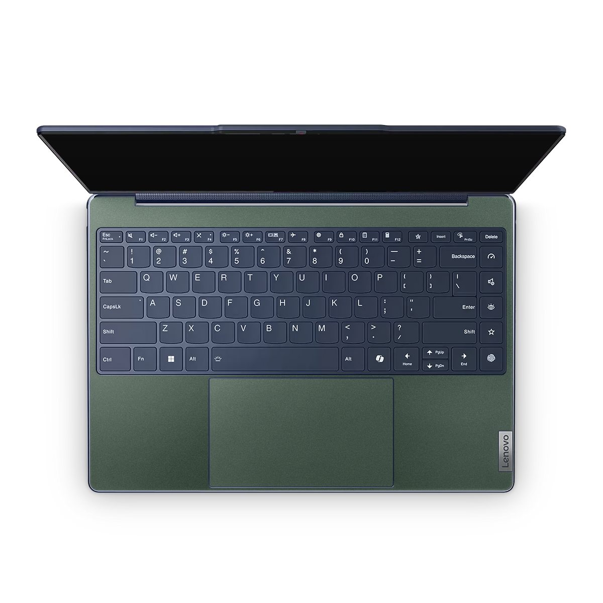Lenovo Yoga 9i 14" 2024 Premium Interior Matte Green Metallic Skin Wrap Cover