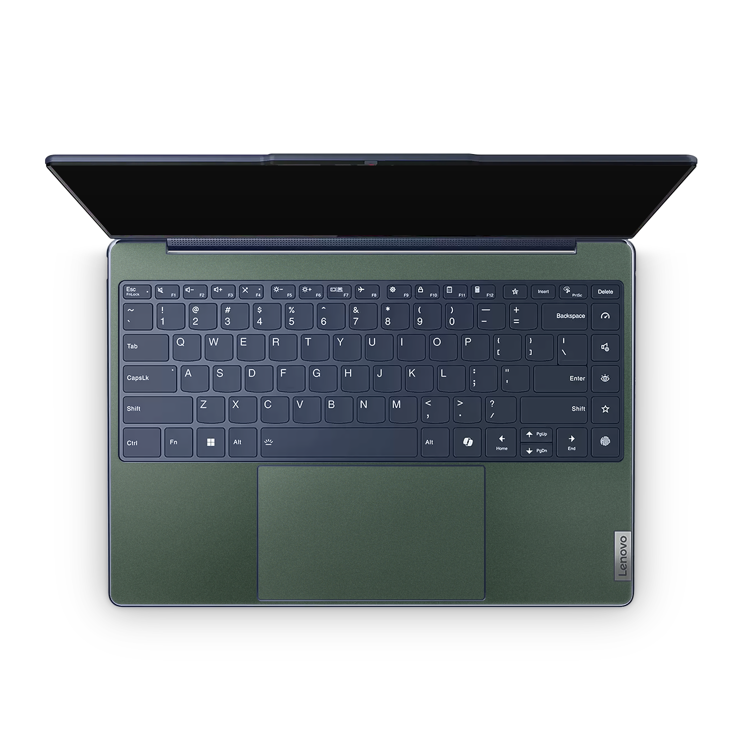 Lenovo Yoga 9i 14" 2024 Professional Interior Matte Green Metallic Skin Wrap Cover