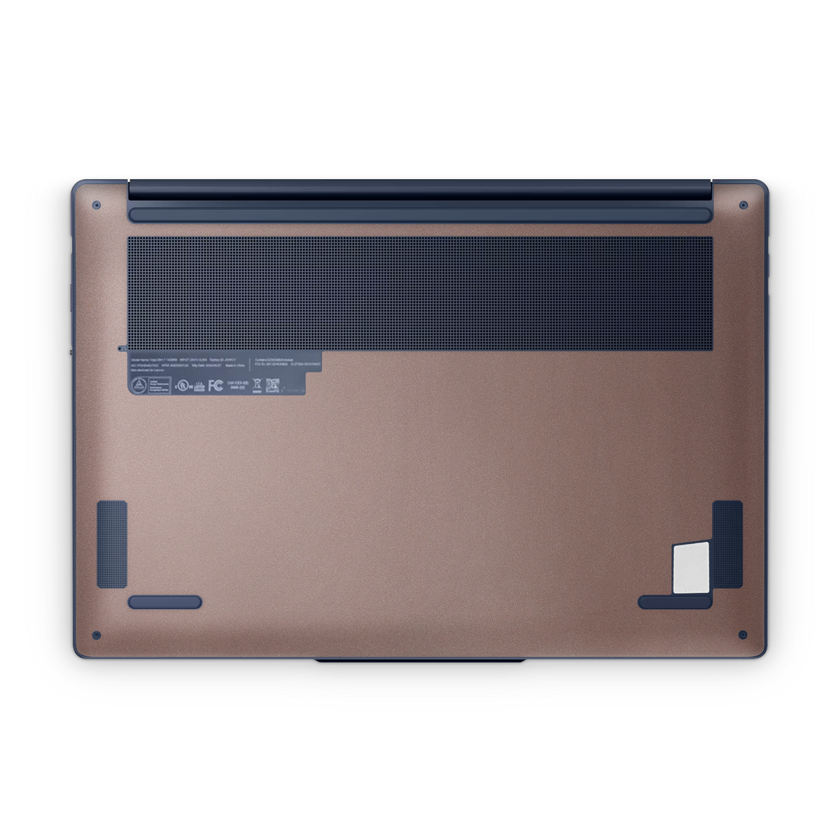 Lenovo Yoga Slim 7X 14 2024 Premium Bottom Satin Frozen Berry Skin Wrap Cover