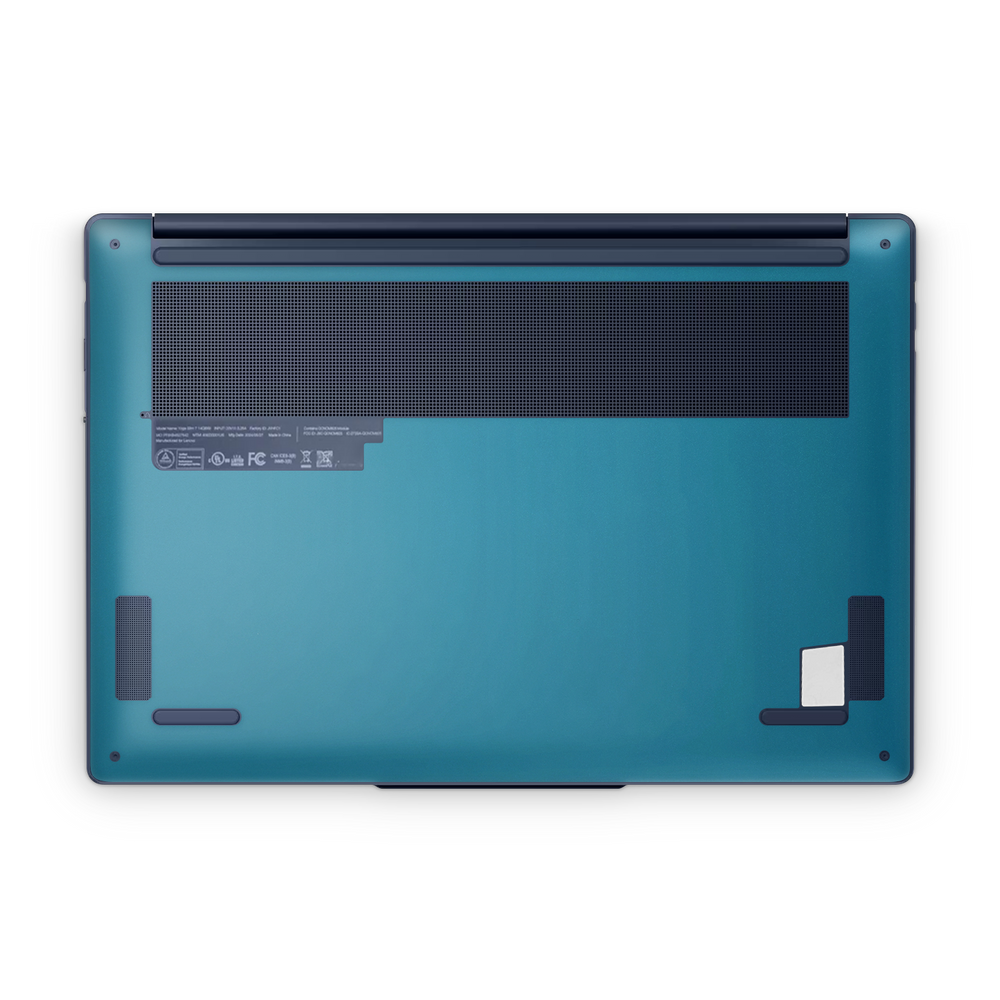 Lenovo Yoga Slim 7X 14 2024 Premium Bottom Satin Ocean Shimmer Skin Wrap Cover