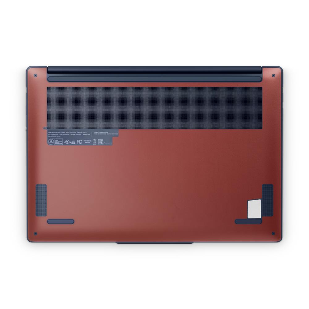 Lenovo Yoga Slim 7X 14" 2024 Premium Bottom Vampire Red Skin Wrap Cover