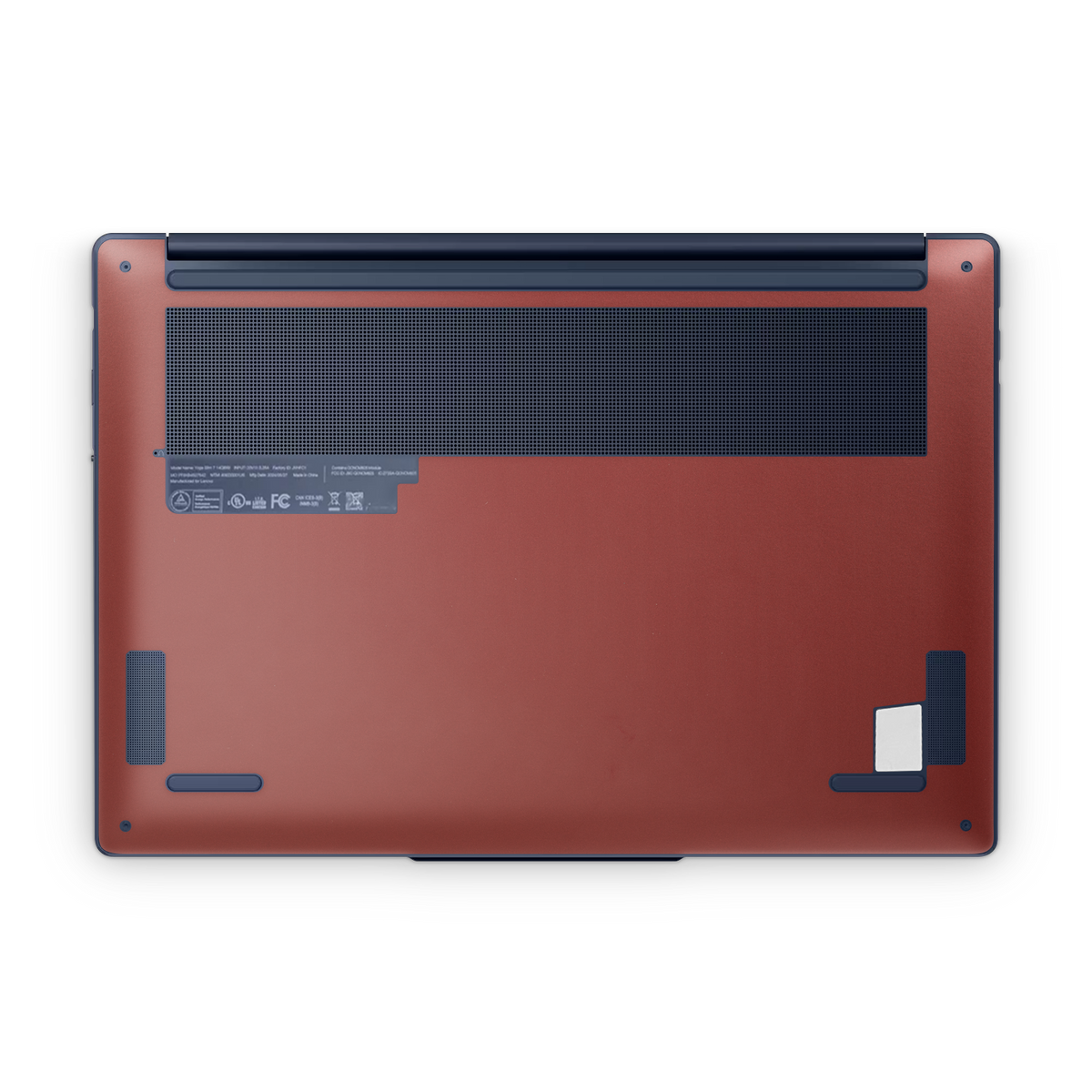 Lenovo Yoga Slim 7X 14" 2024 Premium Bottom Vampire Red Skin Wrap Cover