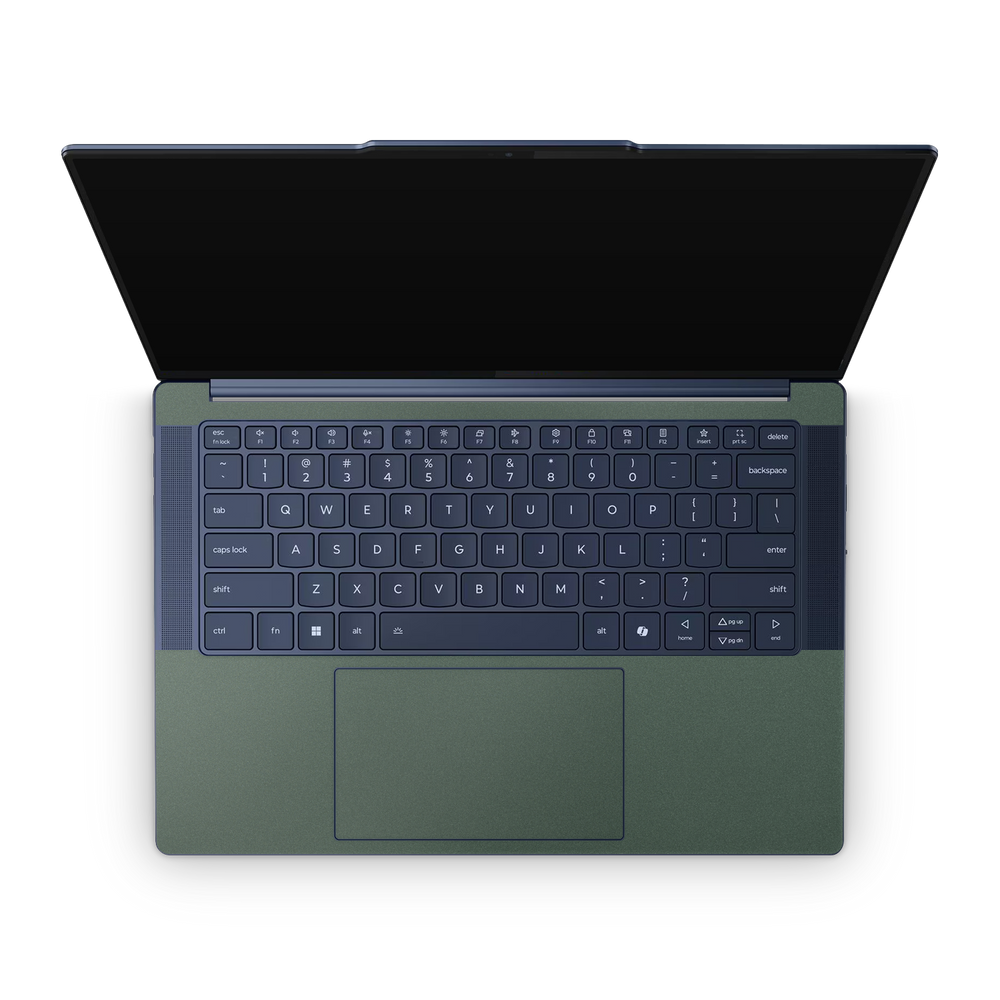 Lenovo Yoga Slim 7X 14" 2024 Premium Interior Matte Green Metallic Skin Wrap Cover