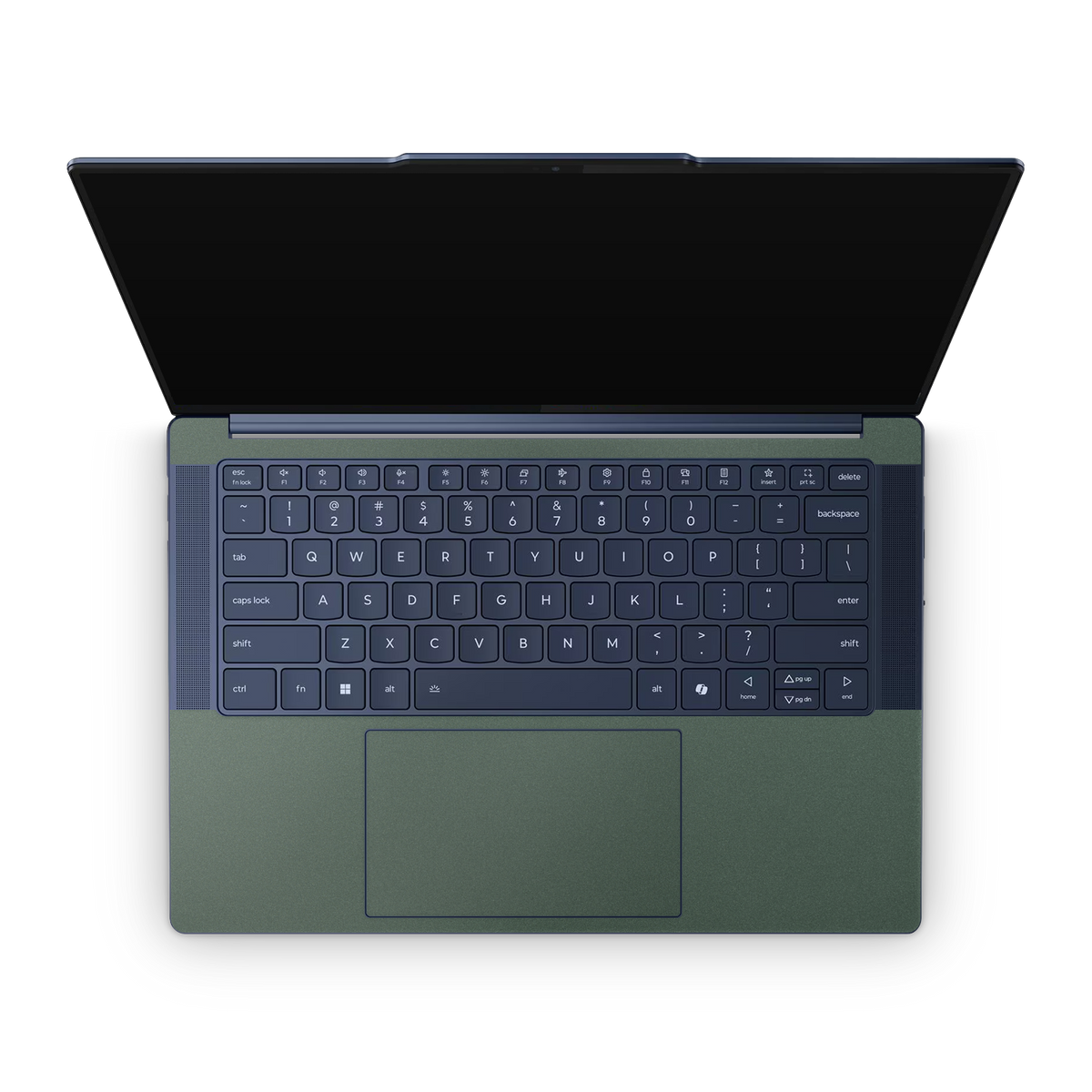 Lenovo Yoga Slim 7X 14" 2024 Premium Interior Matte Green Metallic Skin Wrap Cover