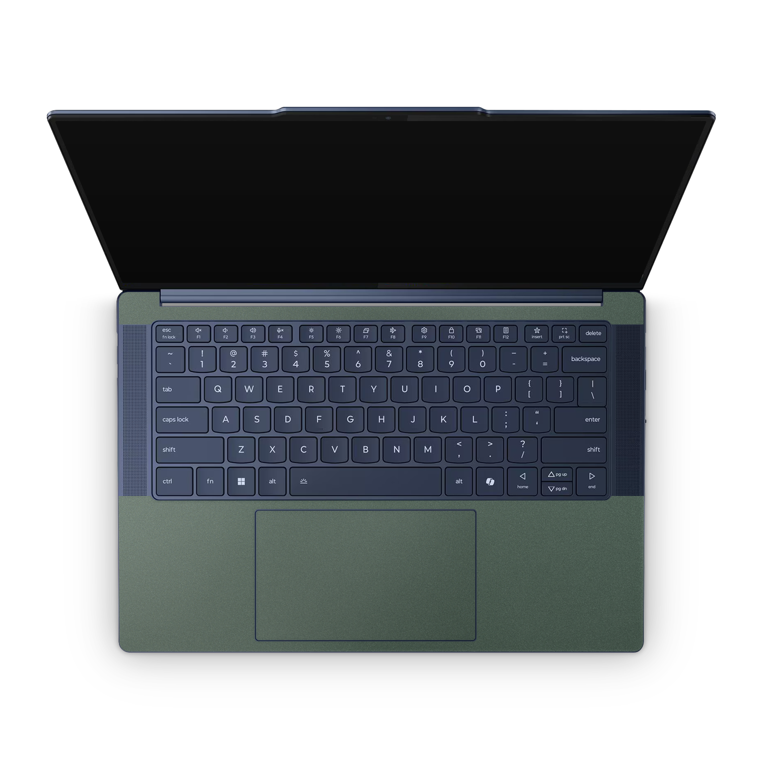 Lenovo Yoga Slim 7X 14" 2024 Professional Interior Matte Green Metallic Skin Wrap Cover