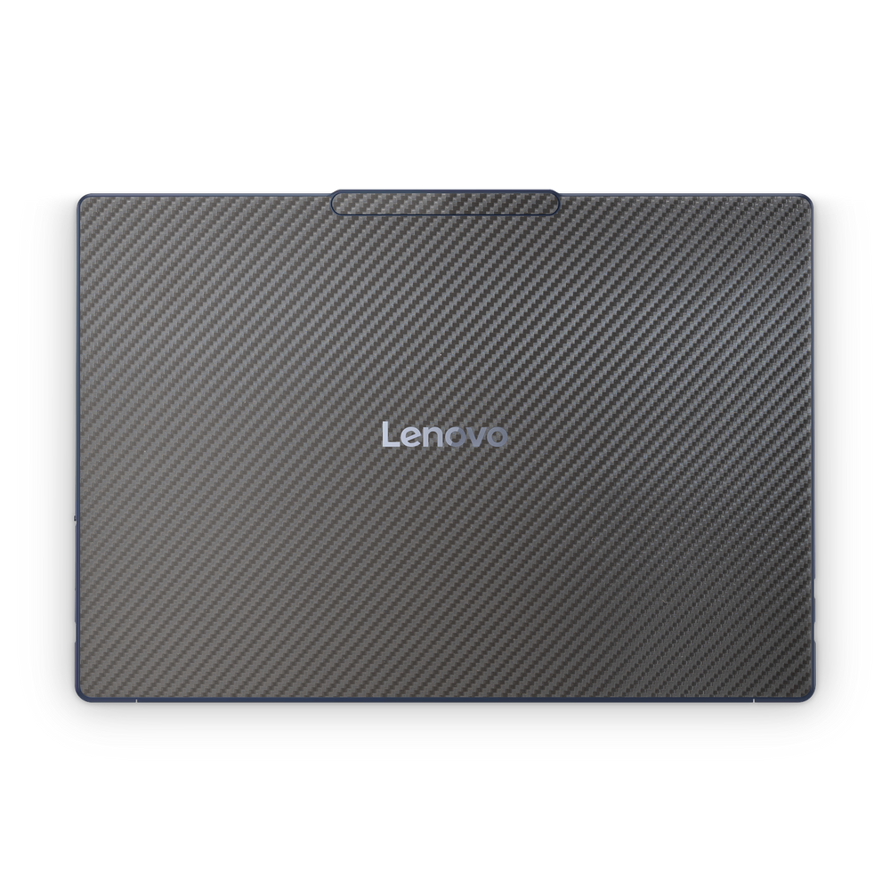 Lenovo Yoga Slim 7x 2026 Professional Black Carbon Fiber Skin Wrap Cover