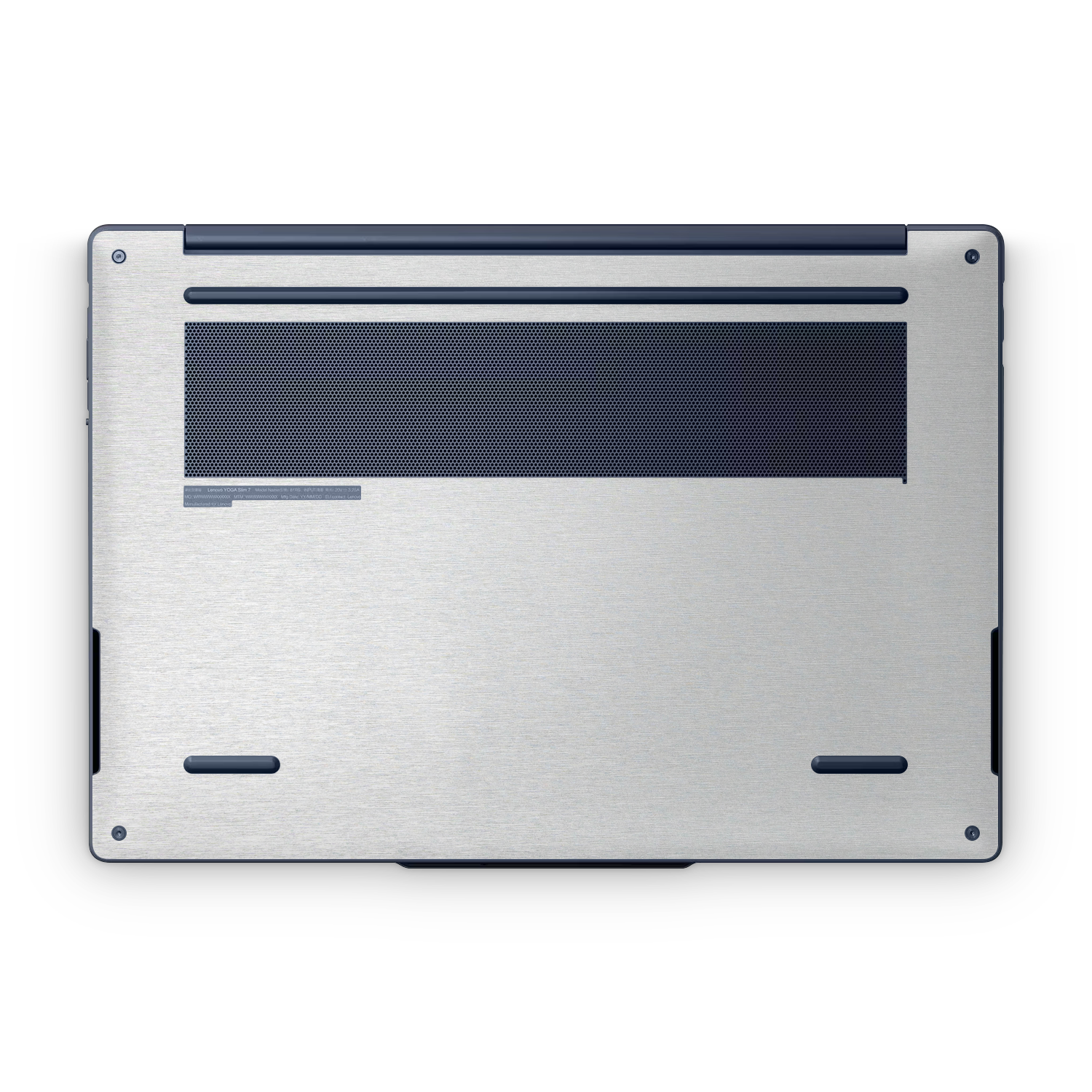 Lenovo Yoga Slim 7x 2026 Professional Bottom Brushed Aluminum Skin Wrap Cover