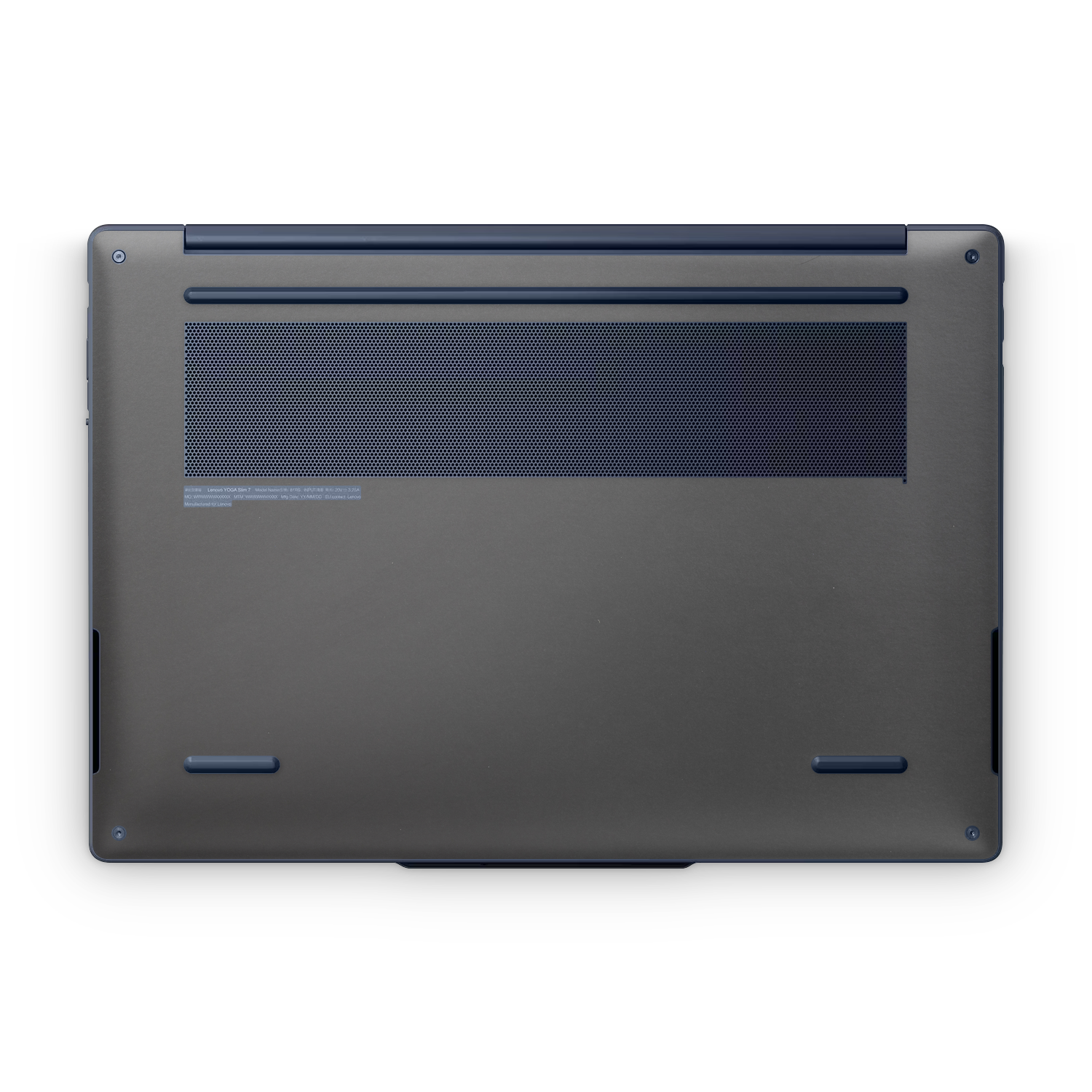 Lenovo Yoga Slim 7x 2026 Professional Bottom Matte Black Skin Wrap Cover