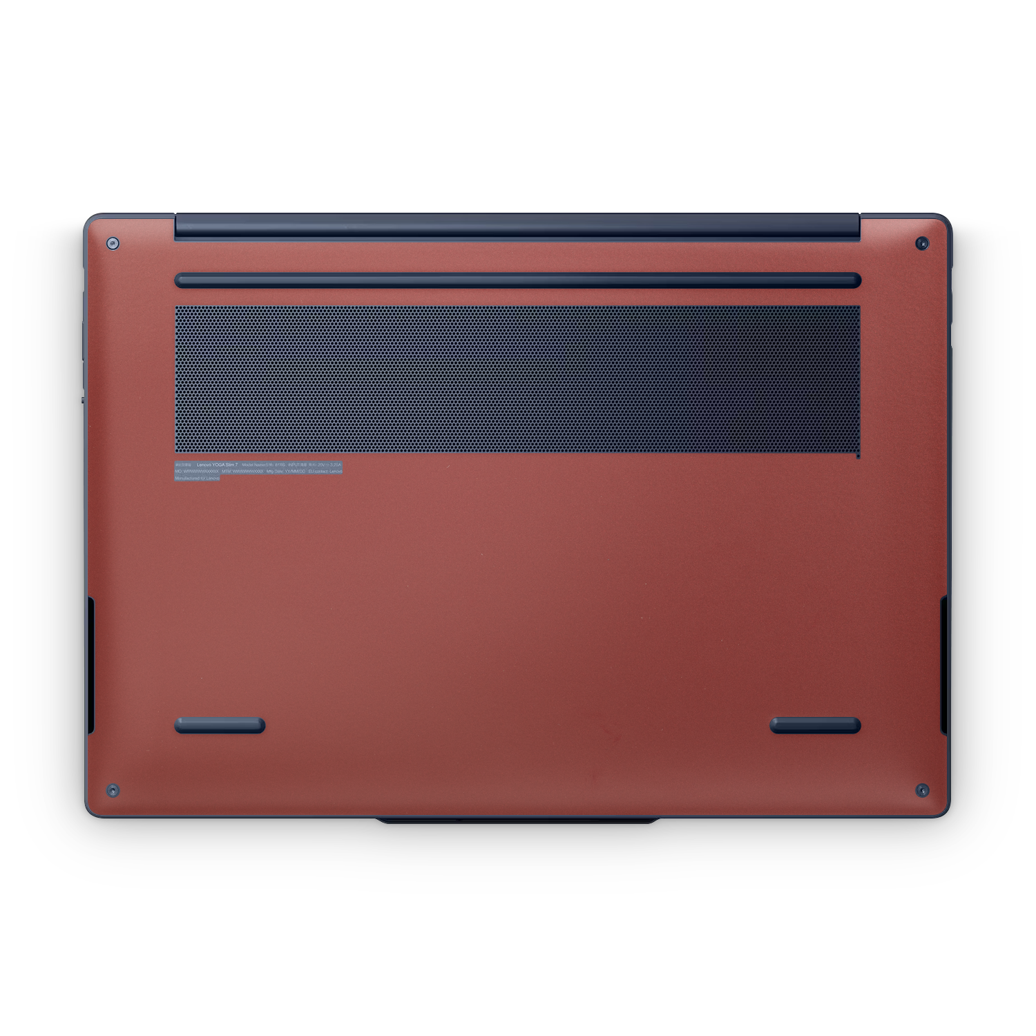Lenovo Yoga Slim 7x 2026 Professional Bottom Vampire Red Skin Wrap Cover