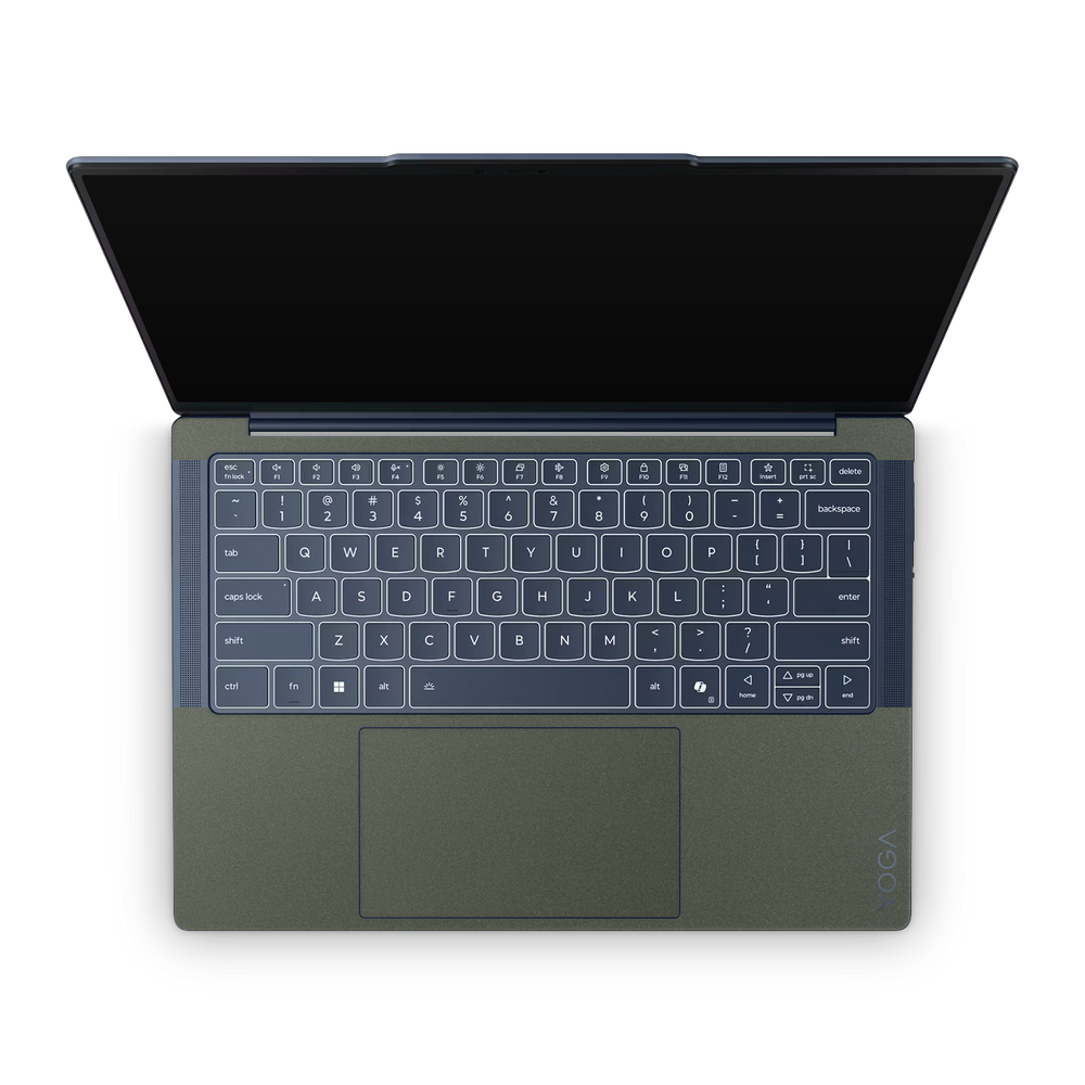 Lenovo Yoga Slim 7x 2026 Professional Interior Matte Green Metallic Skin Wrap Cover