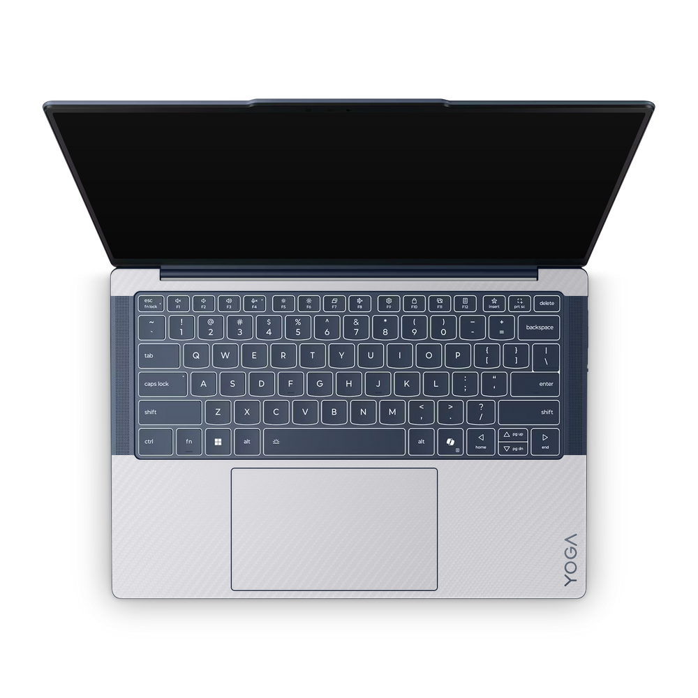 Lenovo Yoga Slim 7x 2026 Professional Interior White Carbon Fiber Skin Wrap Cover
