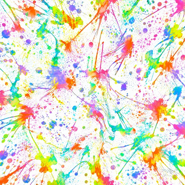 Light Paint Splatter material sample