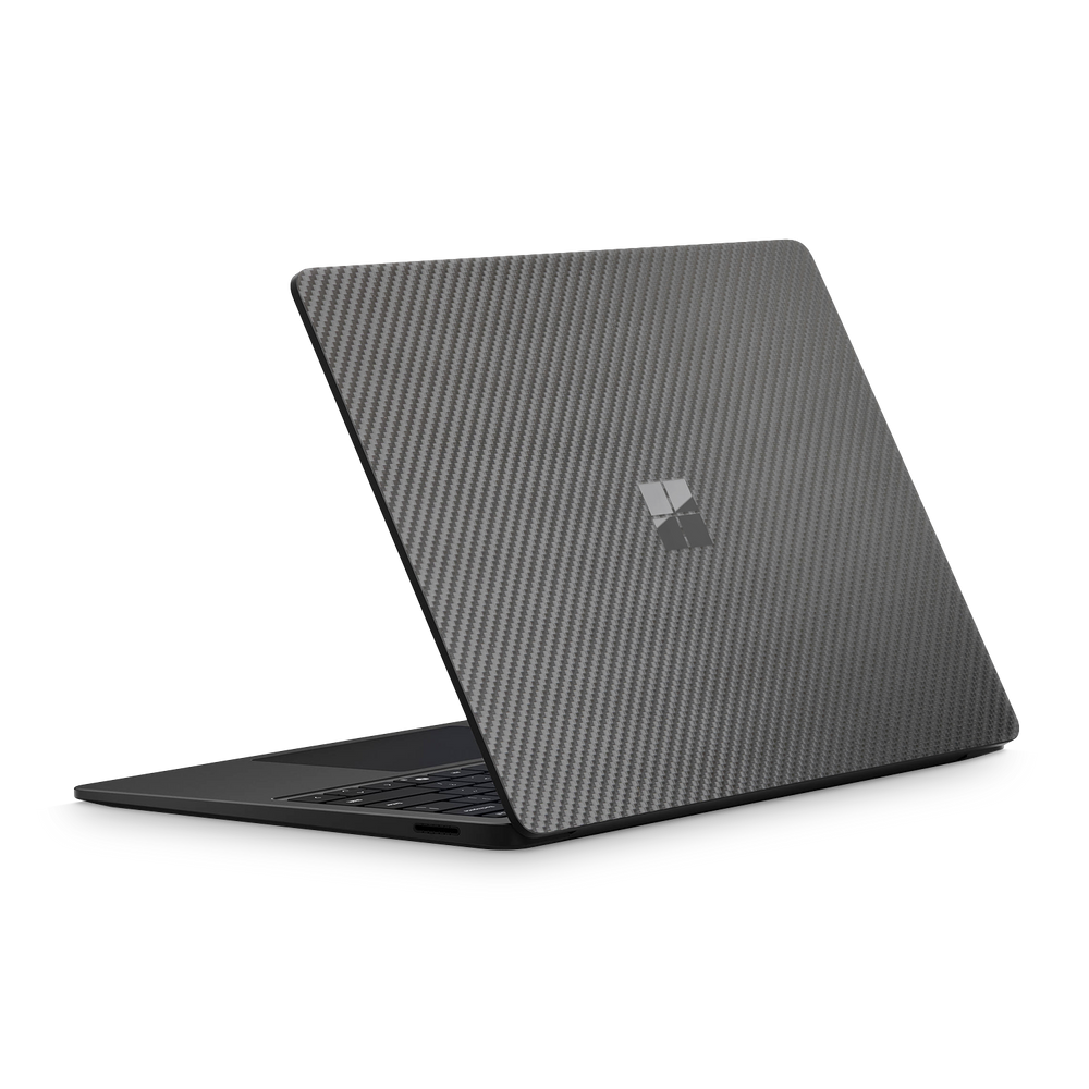 Microsoft Surface Laptop 7 13 2024 Essentials Black Carbon Fiber Skin Wrap Cover