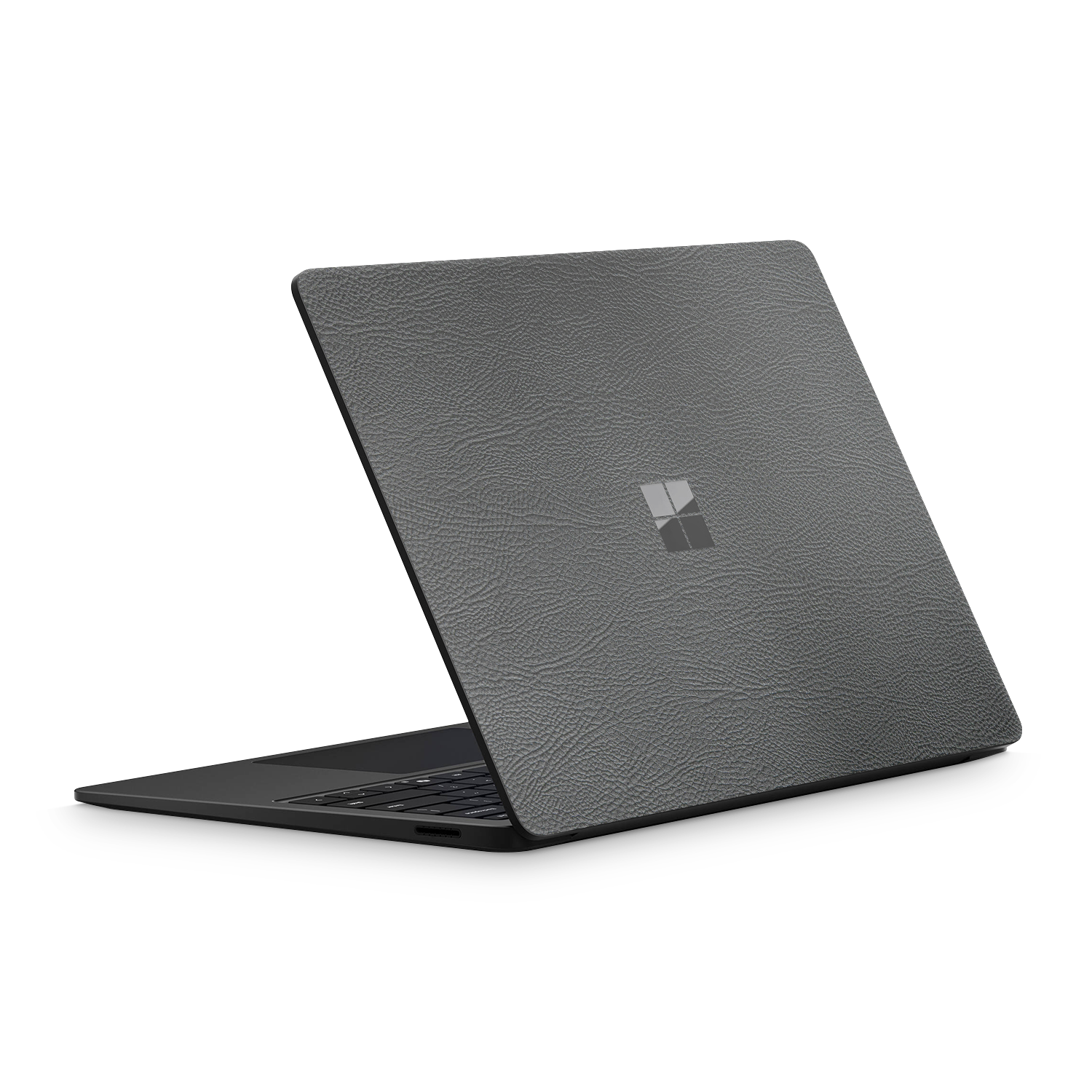 Microsoft Surface Laptop 7 13 2024 Essentials Black Leather Skin Wrap Cover