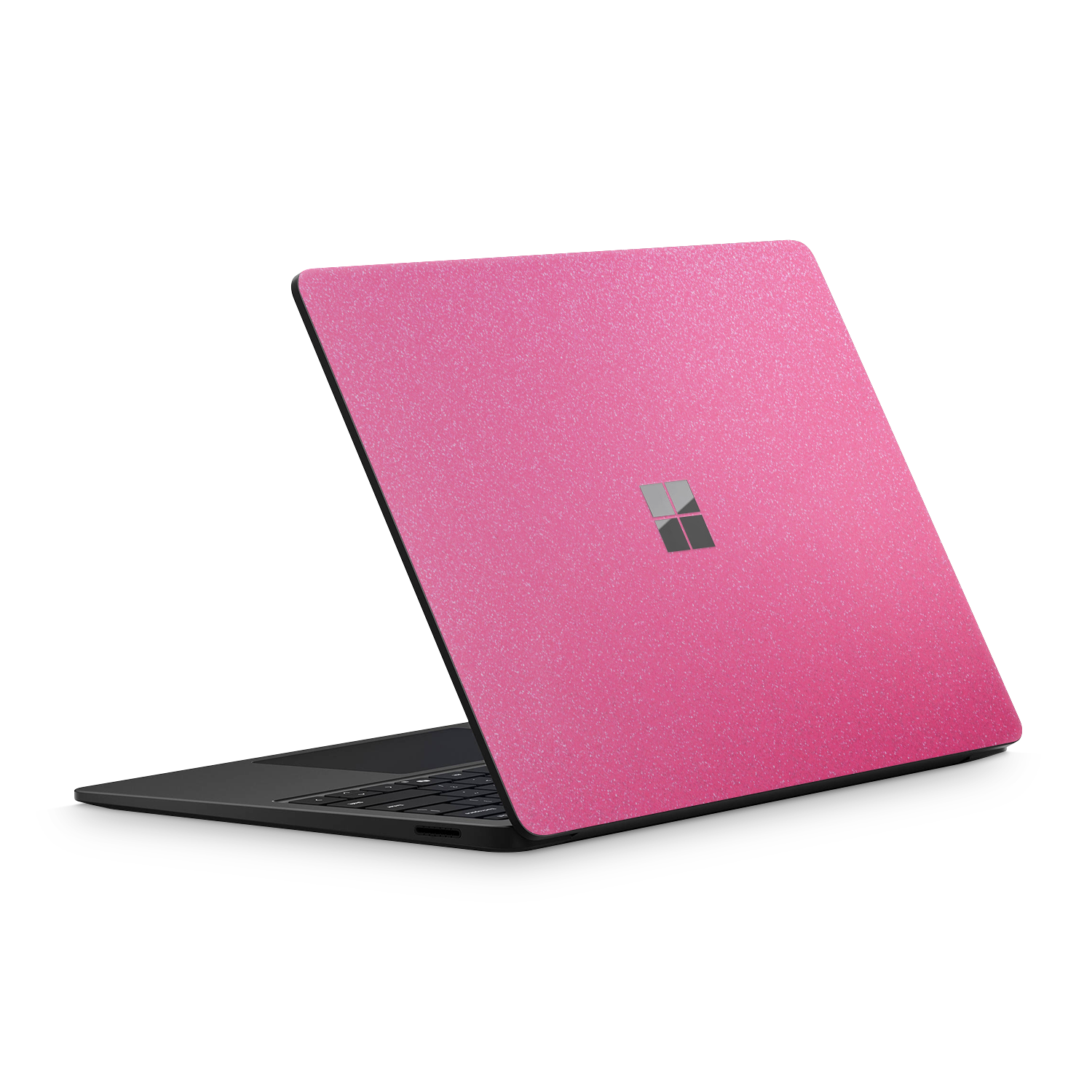 Microsoft Surface Laptop 7 13 2024 Essentials Pink Glitterbomb Skin Wrap Cover