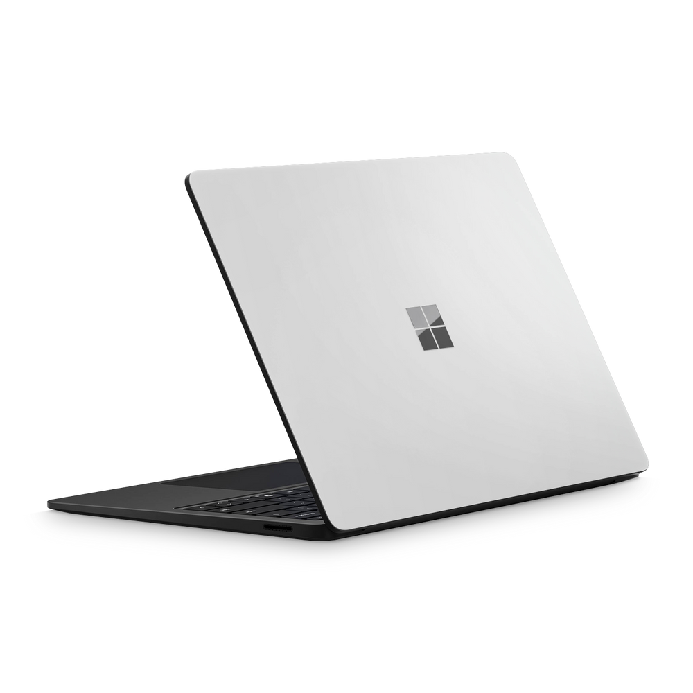 Microsoft Surface Laptop 7 13 2024 Essentials Satin White Skin Wrap Cover
