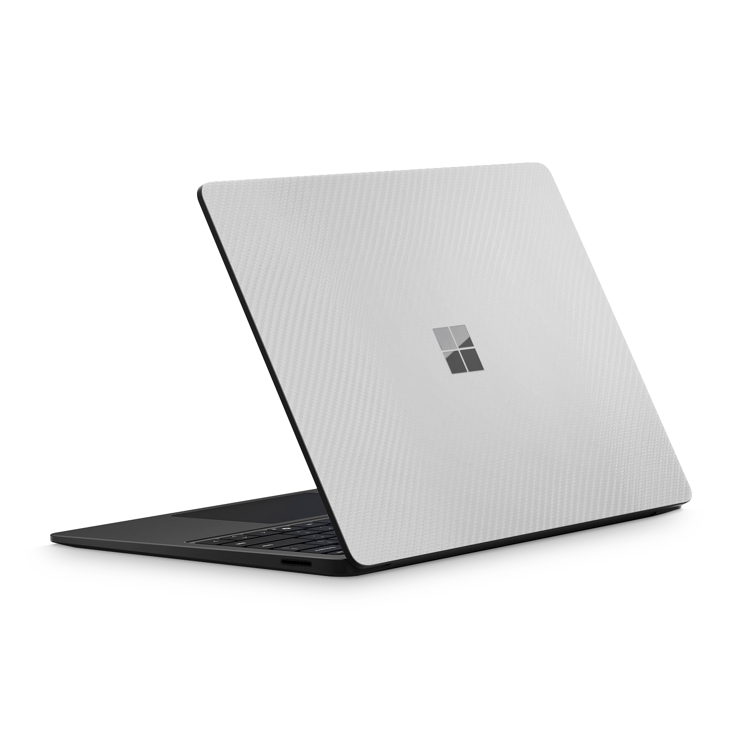 Microsoft Surface Laptop 7 13 2024 Essentials White Carbon Fiber Skin Wrap Cover