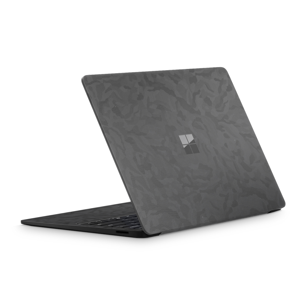 Microsoft Surface Laptop 7 13 2024 Professional Black Camo Skin Wrap Cover