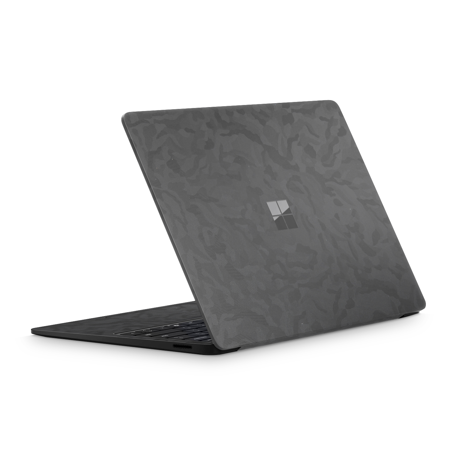 Microsoft Surface Laptop 7 13 2024 Professional Black Camo Skin Wrap Cover