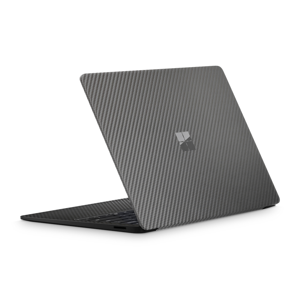 Microsoft Surface Laptop 7 13 2024 Professional Black Carbon Fiber Skin Wrap Cover