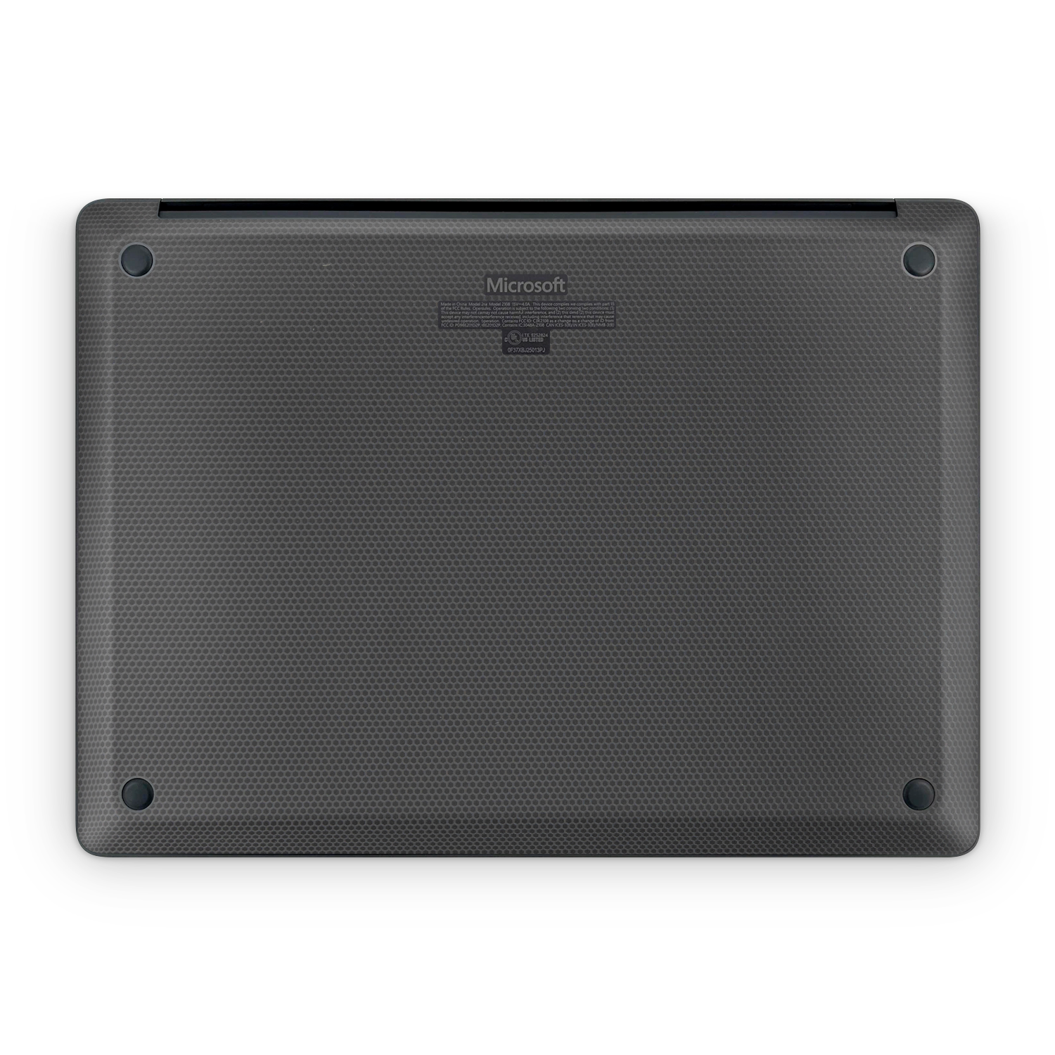 Microsoft Surface Laptop 7 13 2024 Professional Bottom Black Matrix Skin Wrap Cover