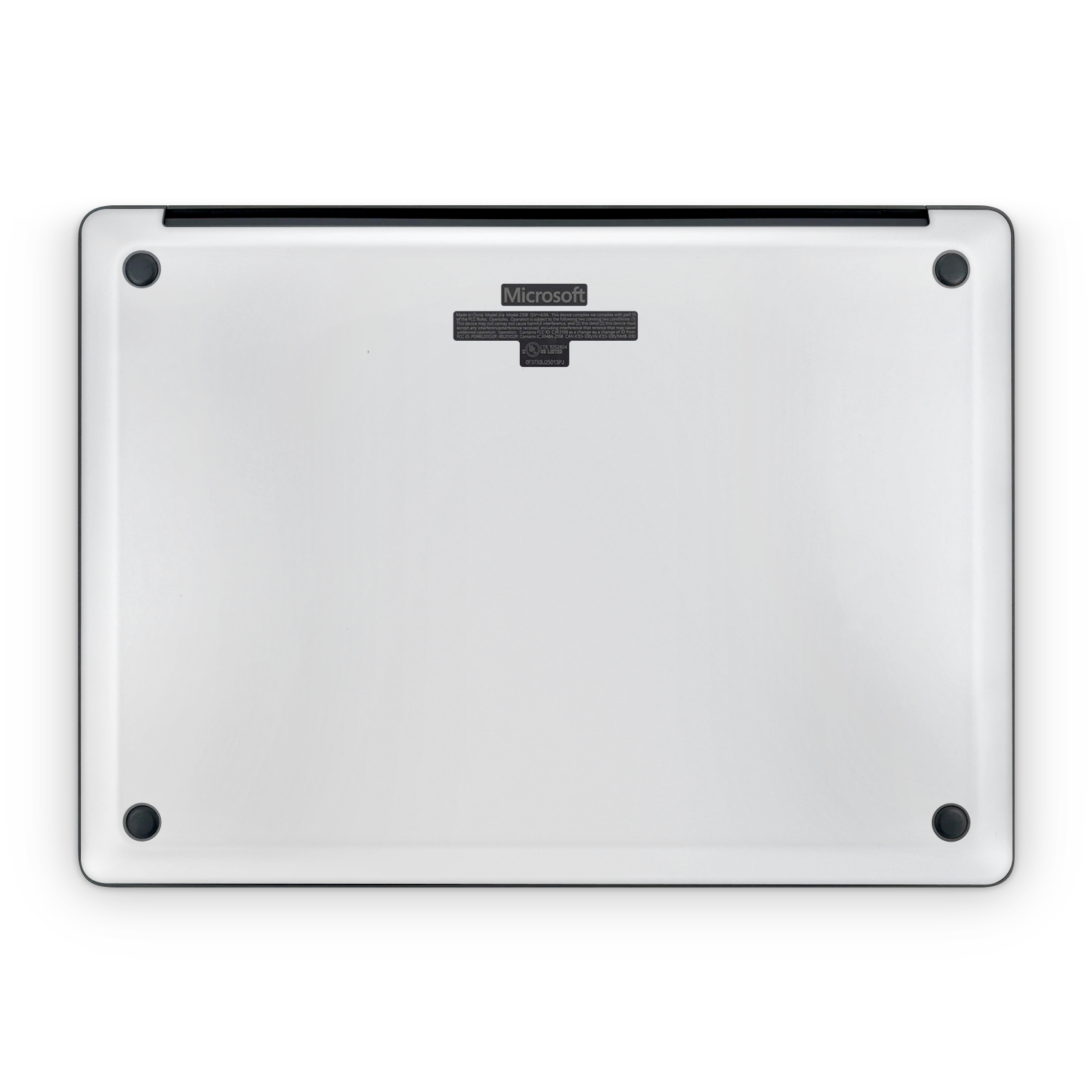 Microsoft Surface Laptop 7 13 2024 Professional Bottom Frosty Vanilla Skin Wrap Cover
