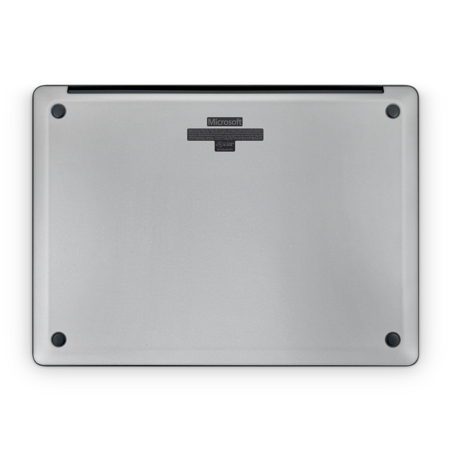 Microsoft Surface Laptop 7 13 2024 Professional Bottom Satin Aluminum Skin Wrap Cover