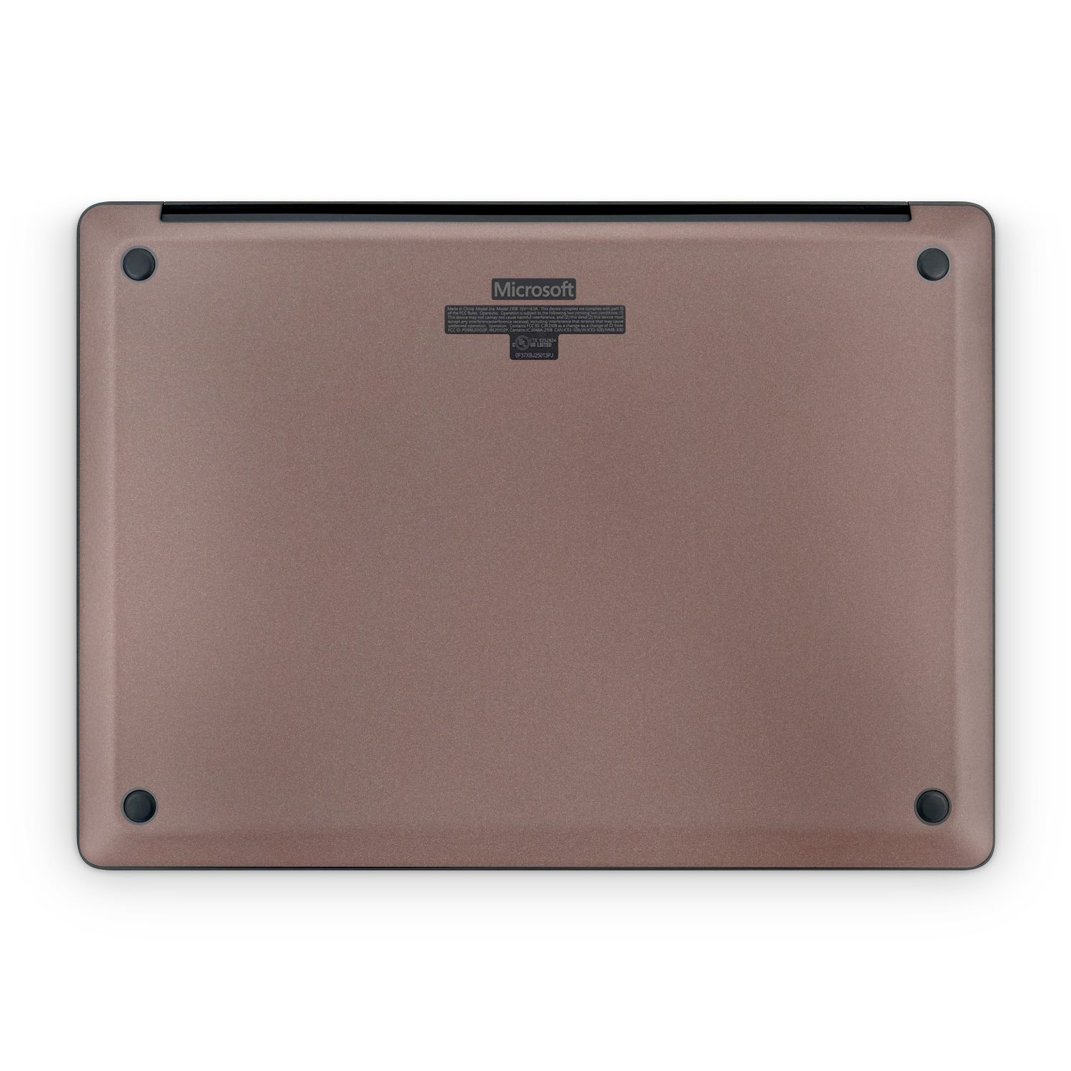 Microsoft Surface Laptop 7 13 2024 Professional Bottom Satin Frozen Berry Skin Wrap Cover