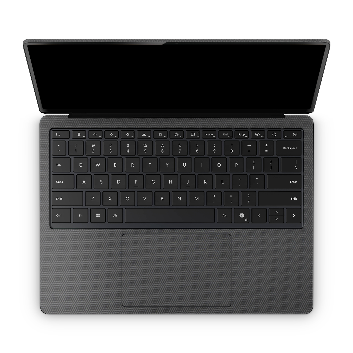 Microsoft Surface Laptop 7 13 2024 Professional Interior Black Matrix Skin Wrap Cover