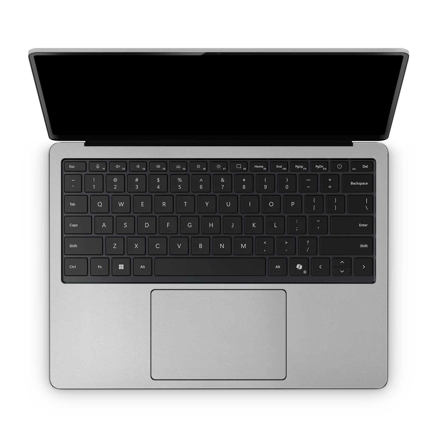 Microsoft Surface Laptop 7 13 2024 Professional Interior Satin Aluminum Skin Wrap Cover