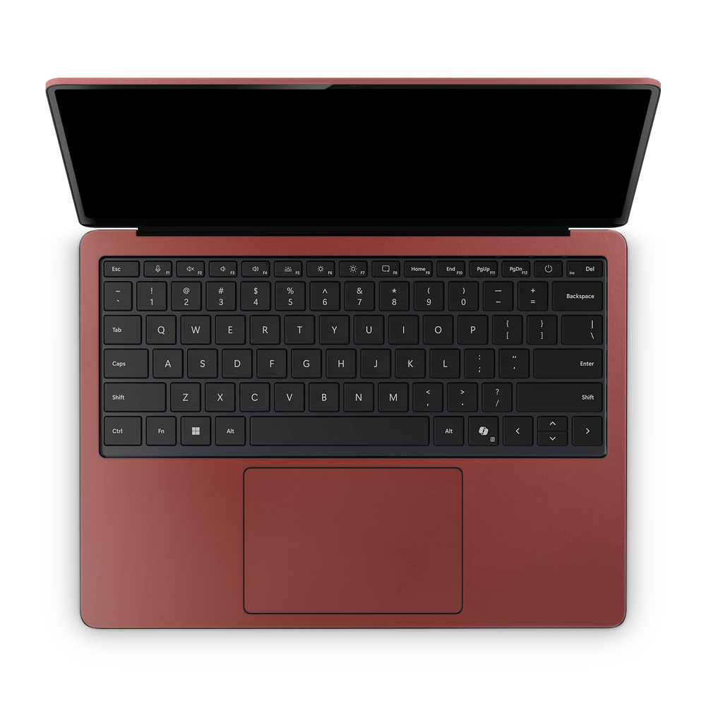 Microsoft Surface Laptop 7 13" 2024 Professional Interior Vampire Red Skin Wrap Cover