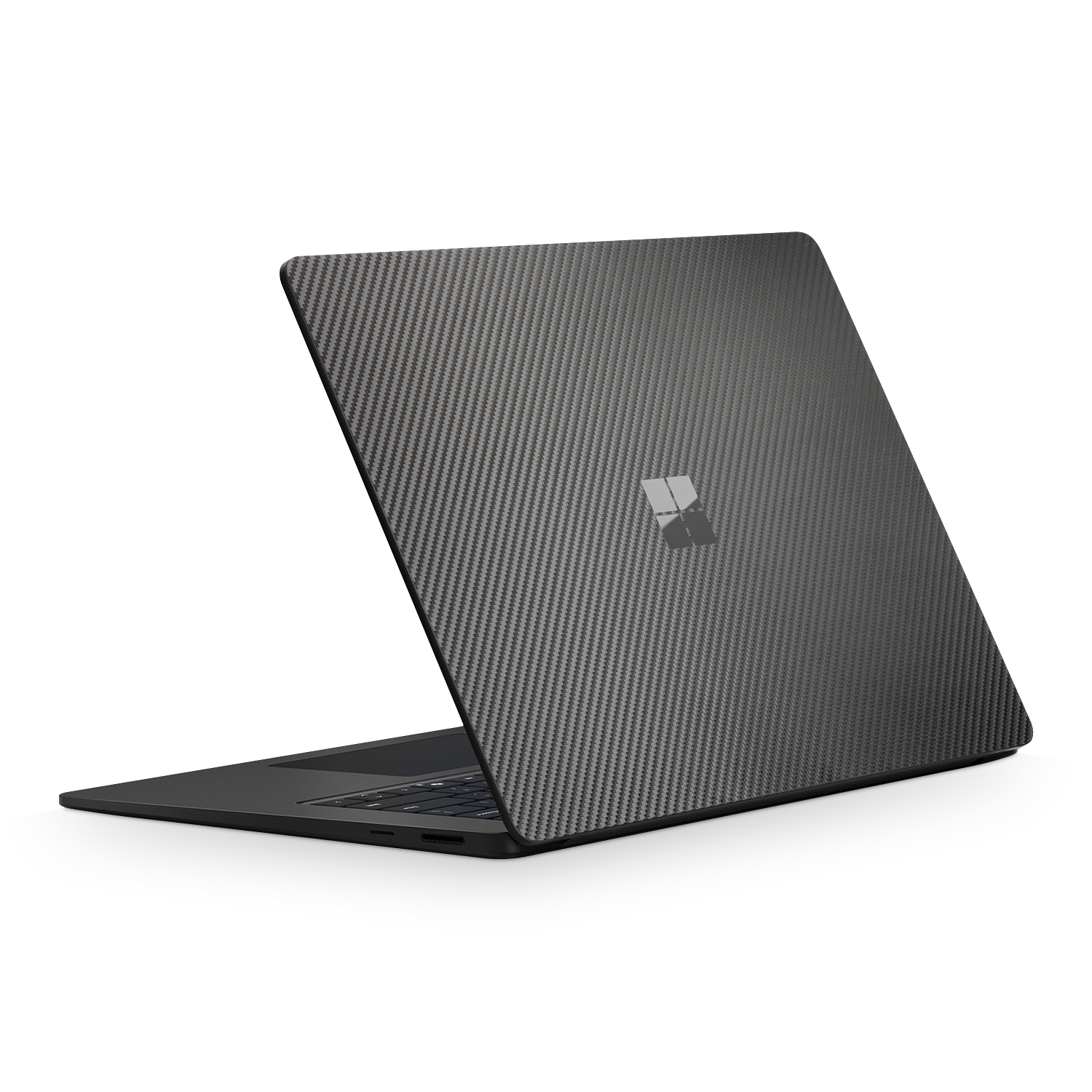 Microsoft Surface Laptop 7 15 2024 Essentials Black Carbon Fiber Skin Wrap Cover