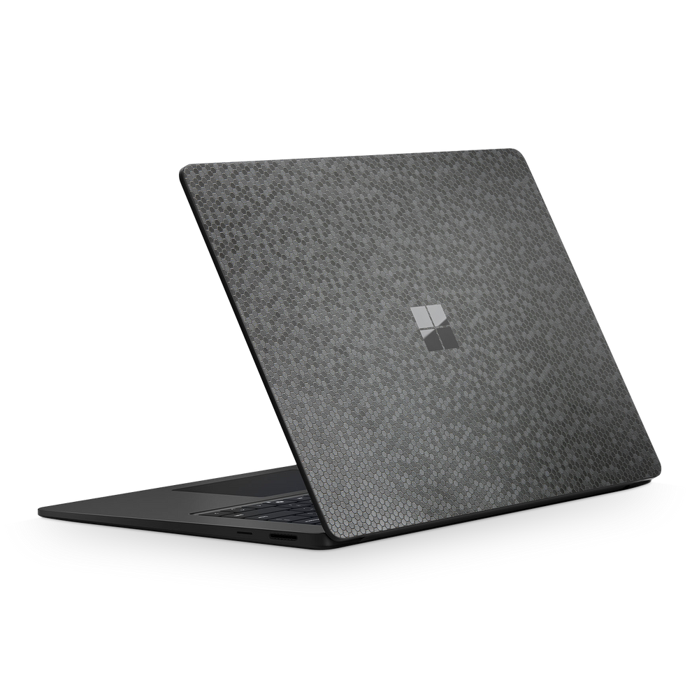 Microsoft Surface Laptop 7 15 2024 Essentials Black Honeycomb Skin Wrap Cover