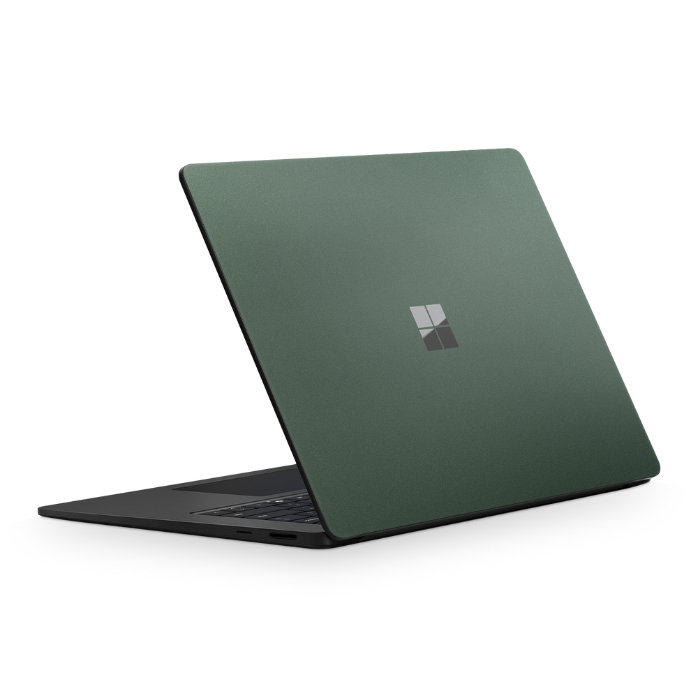 Microsoft Surface Laptop 7 15" 2024 Essentials Matte Green Metallic Skin Wrap Cover