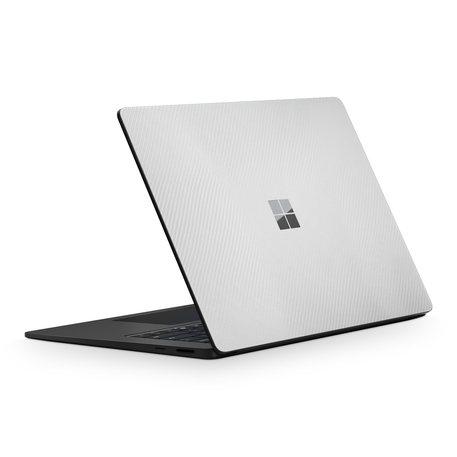 Microsoft Surface Laptop 7 15 2024 Essentials White Carbon Fiber Skin Wrap Cover