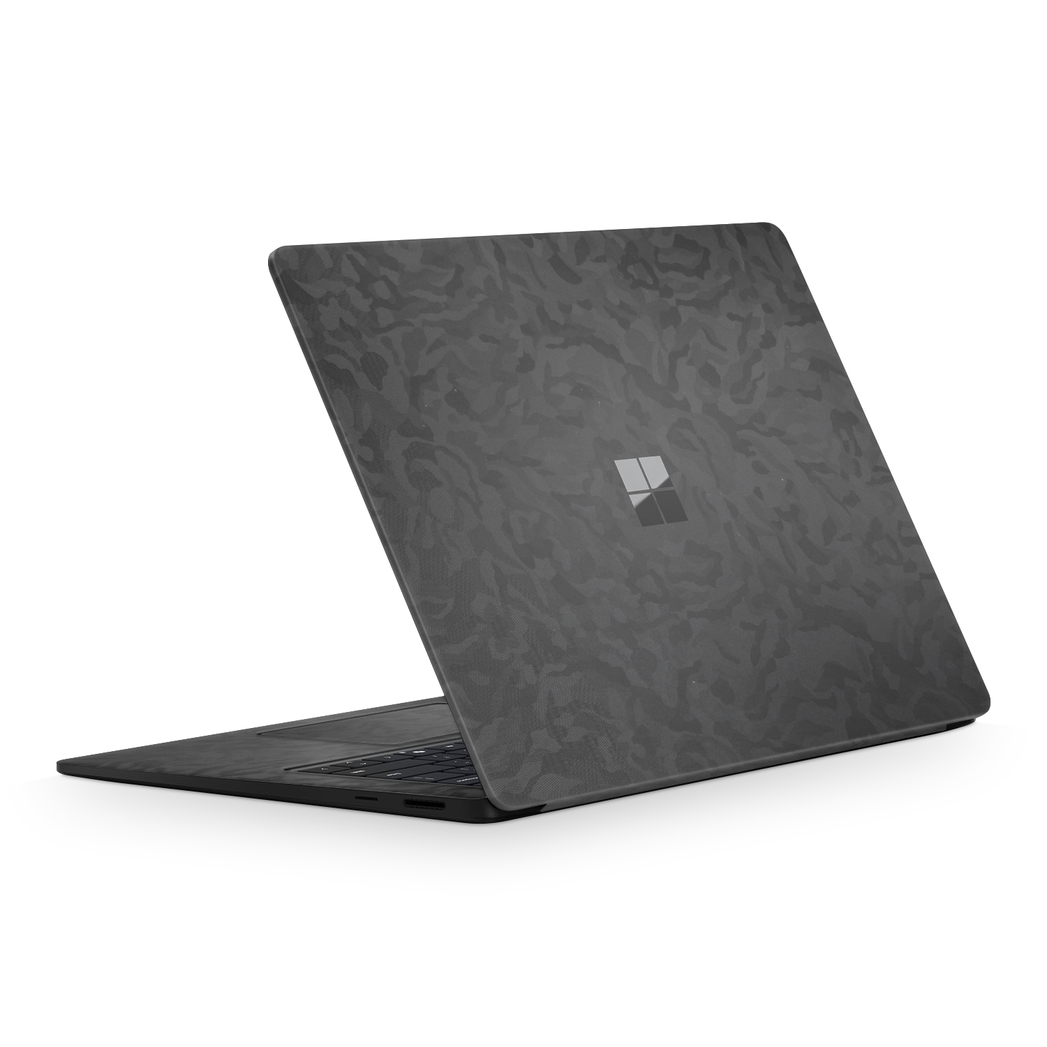 Microsoft Surface Laptop 7 15 2024 Professional Black Camo Skin Wrap Cover