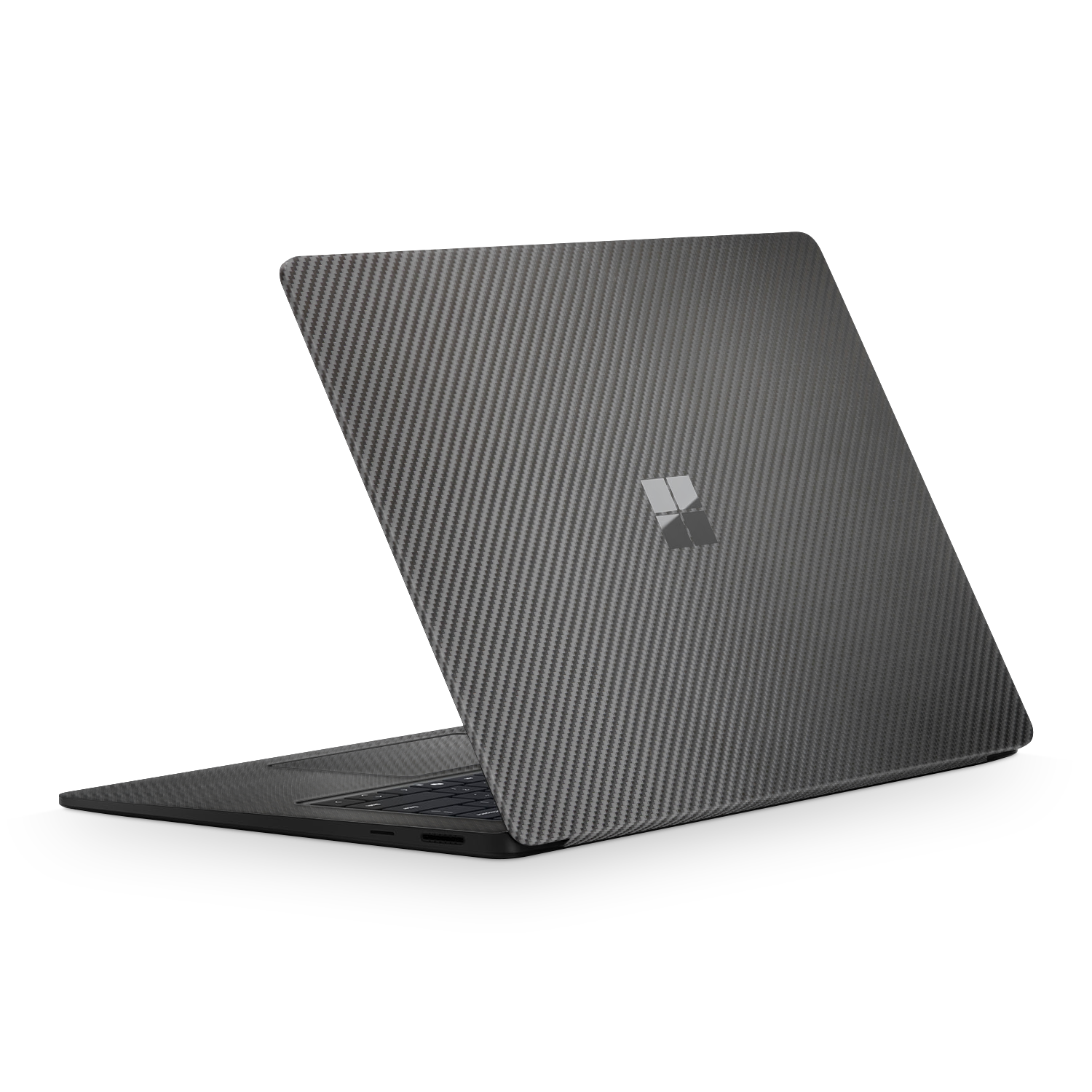 Microsoft Surface Laptop 7 15 2024 Professional Black Carbon Fiber Skin Wrap Cover