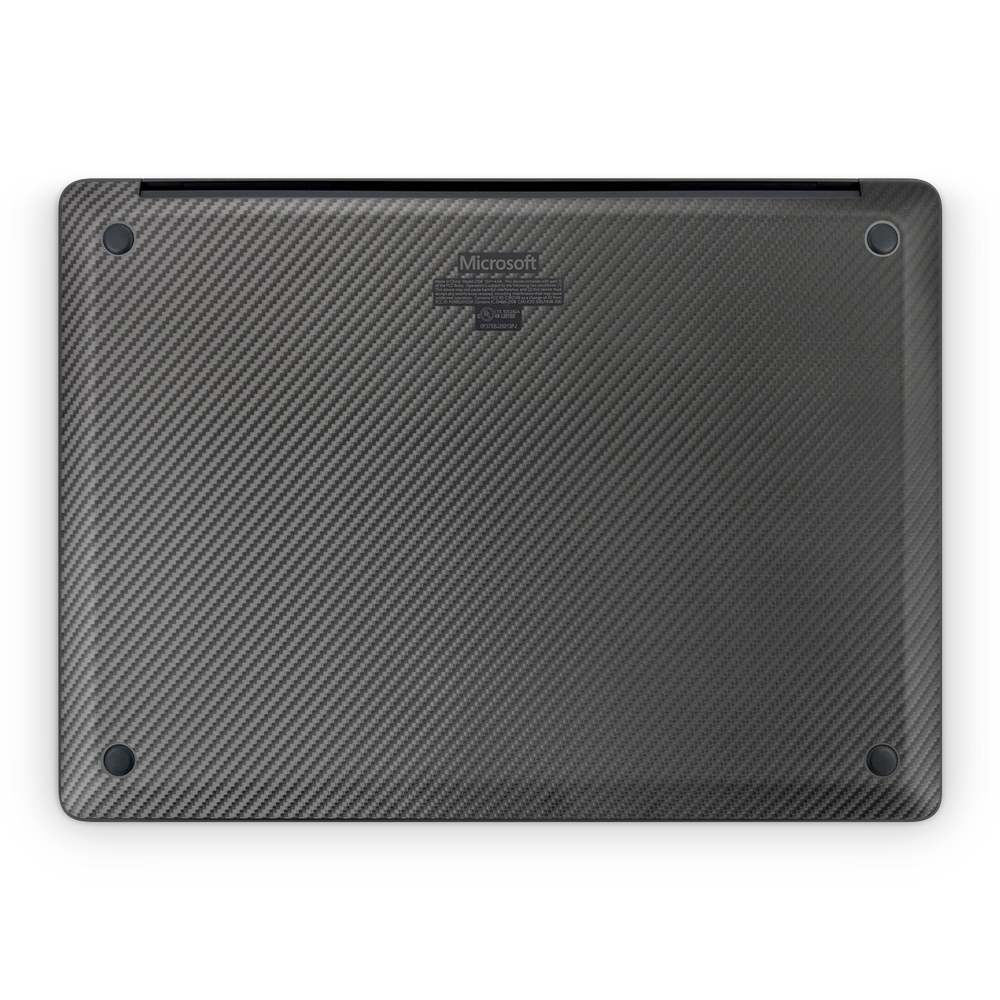 Microsoft Surface Laptop 7 15 2024 Professional Bottom Black Carbon Fiber Skin Wrap Cover