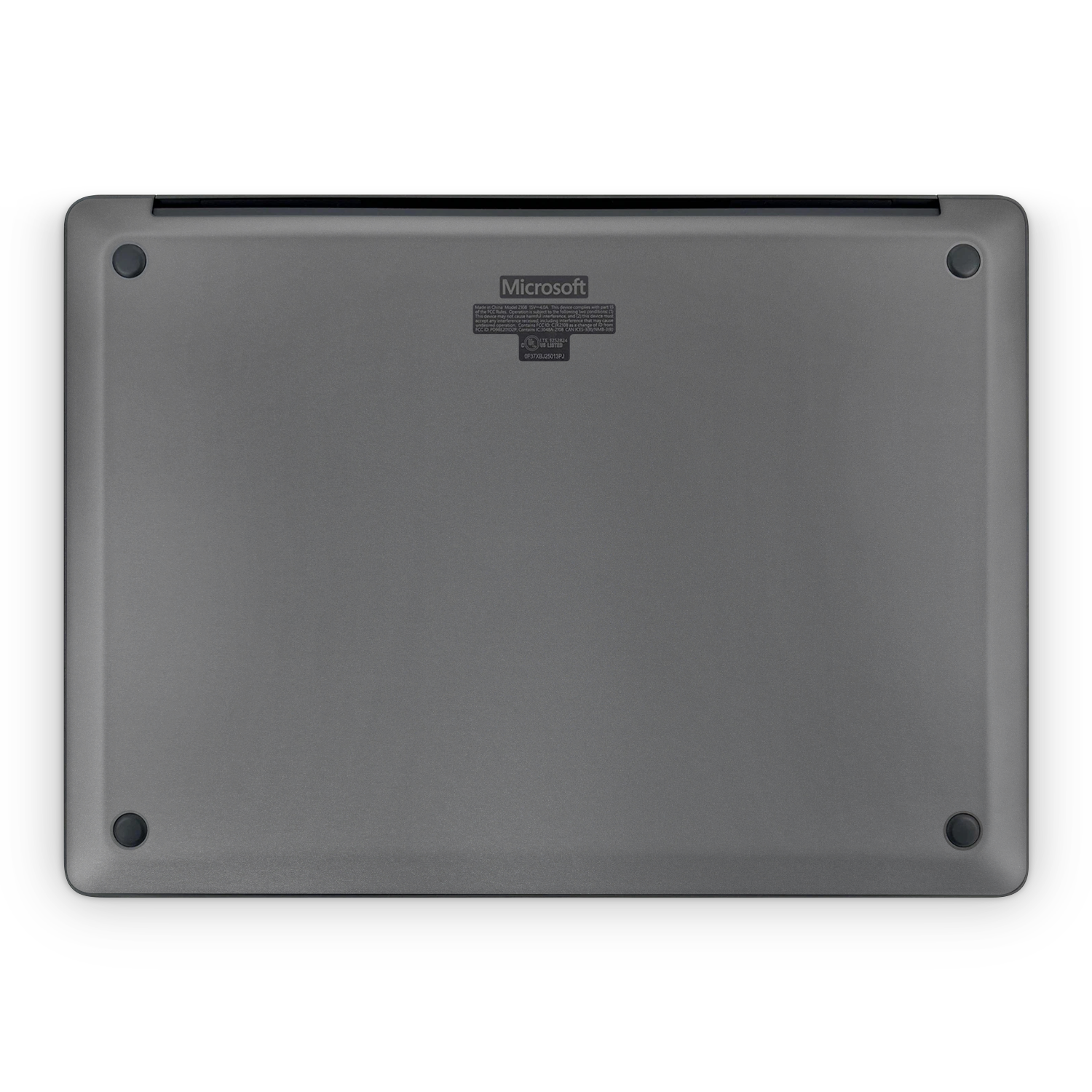 Microsoft Surface Laptop 7 15 2024 Professional Bottom Charcoal Grey Skin Wrap Cover